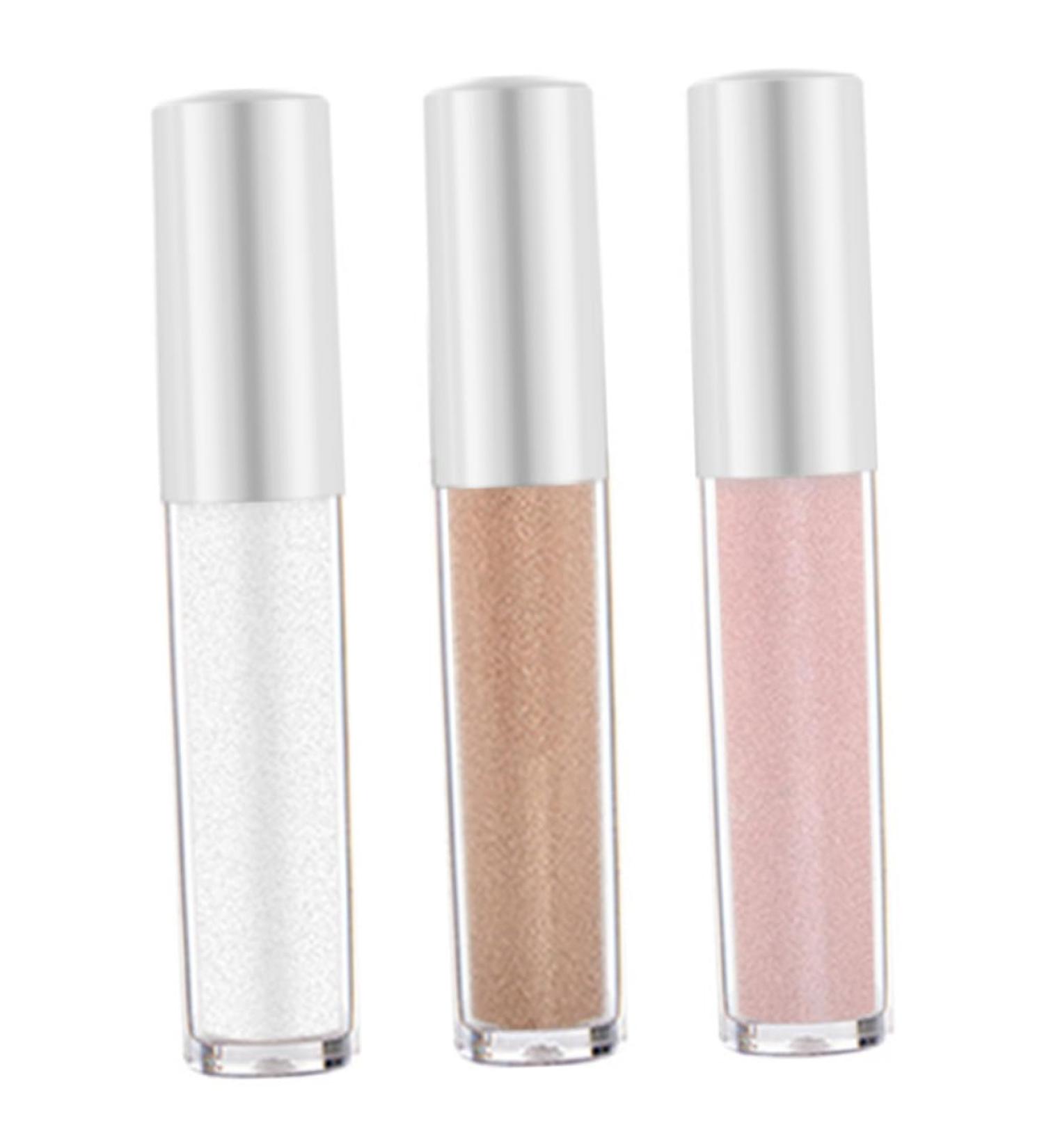 Beatifufu 3pcs Polarized Monochrome Eyeshadow Eye Glitter Korean Makeup Bling Eyeshadow Makeup Gadgets Plastic - Buy Online on GoSupps.com