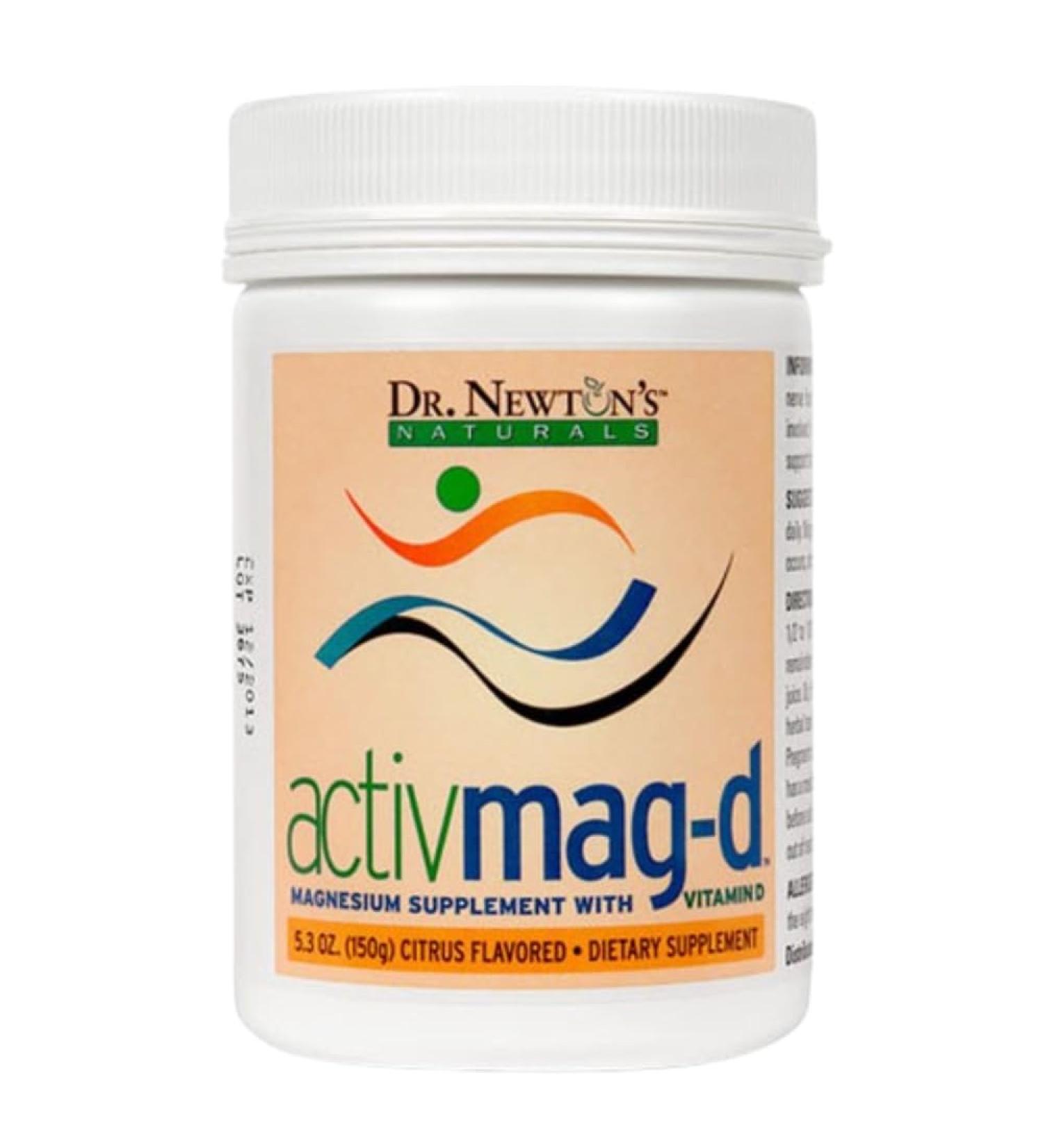 SelfCare+ Dr. Newton s Naturals Activmag-D Magnesium Drink Powder with Vitamin D 5 Ounce - Buy Online on GoSupps.com