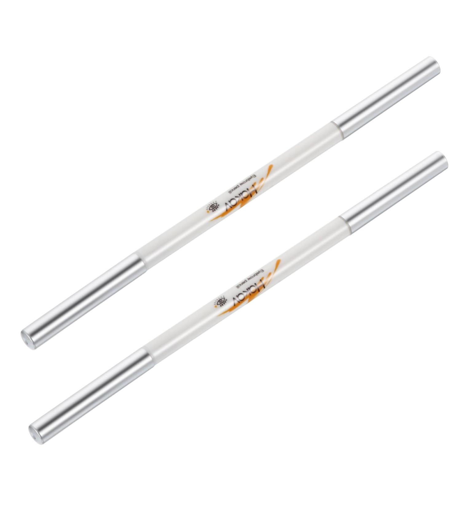 Beavorty 4 pcs Tool Pencil Eyebrow Makeup Dual Pencils -in- Brow Brush with Enhancer 1 count (Pack of 1) Assorted Colorx2pcs