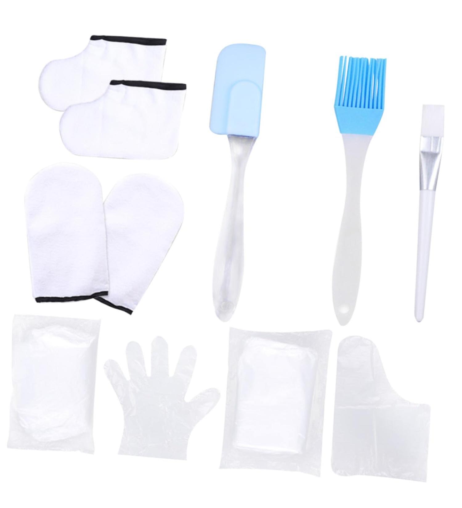 NOLITOY Ensemble de Soin des Mains Pieds Taille Unique en Coton Blanc Hydratant pour Gommage Exfoliant Spa Usage Domestique Couleur Al atoire - Buy Online on GoSupps.com