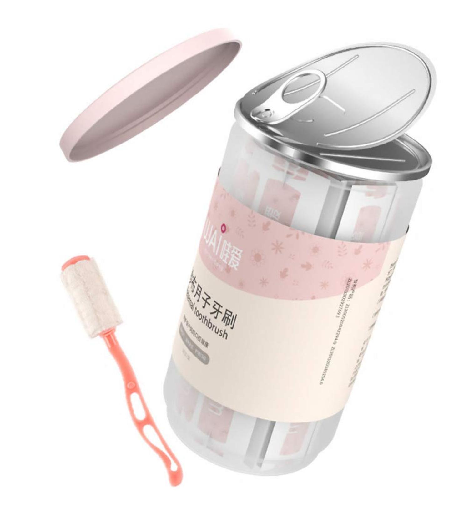 Heallily 30-Piece Disposable Toothbrush Gauze & Tongue Cleaner Soft Dental Care for Newborns Babies & Pregnant Women | International Shipping - Buy Online on GoSupps.com