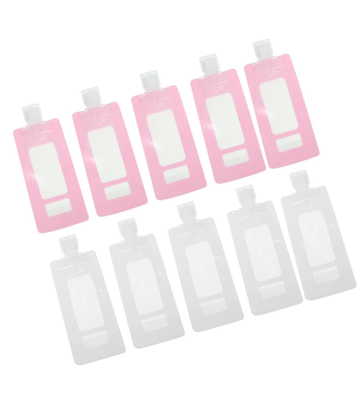 Beavorty 20 pcs lotion shampoo pouch for travel squeeze pouch travel pouch for shampoo travel shampoo pouch - Buy Online on GoSupps.com
