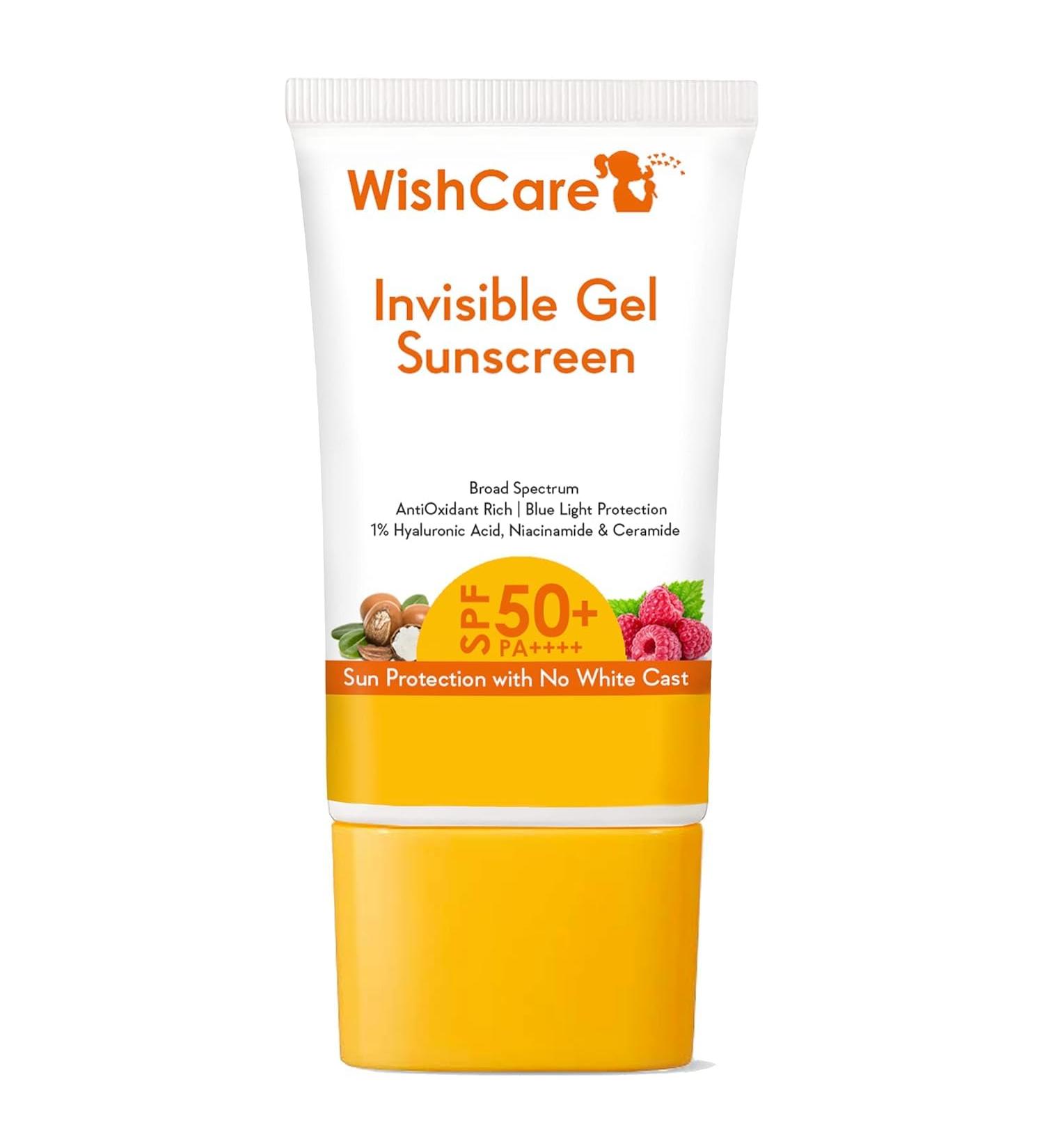 Buy Ultra Light Weight Sunscreen SPF 50+ PA++++ - Oil Free Gel for All Skin Types | 50g | International Shipping Available - Buy Online on GoSupps.com