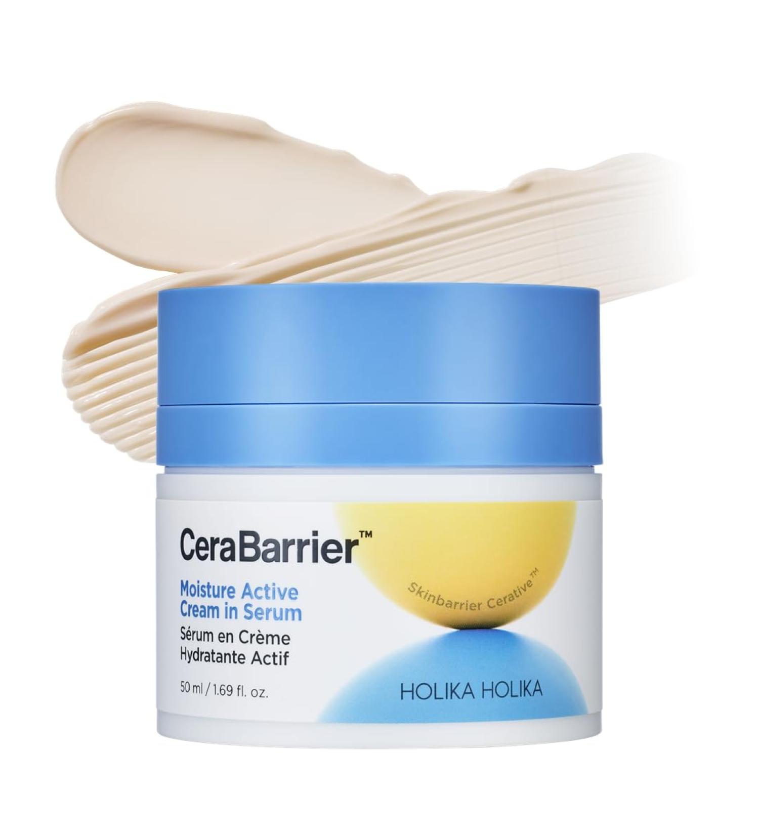 CeraBarrier Moisture Active Skincare Line - Hydrating Cream in Serum for All Skin Types | International Shipping Available - Buy Online on GoSupps.com