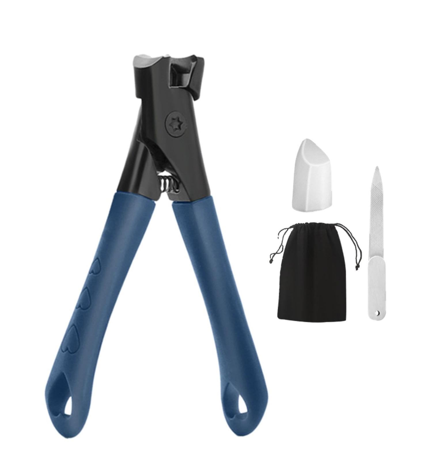 Nail Clippers - 4 Set Include Nail Clippers | Protective | Nail File | Storage Bag | Toenail Clippers | Toenail Cutter and Fingernail Clipper Set | Stainless Steel Curved Edge Cutter Trimme - Buy Online on GoSupps.com