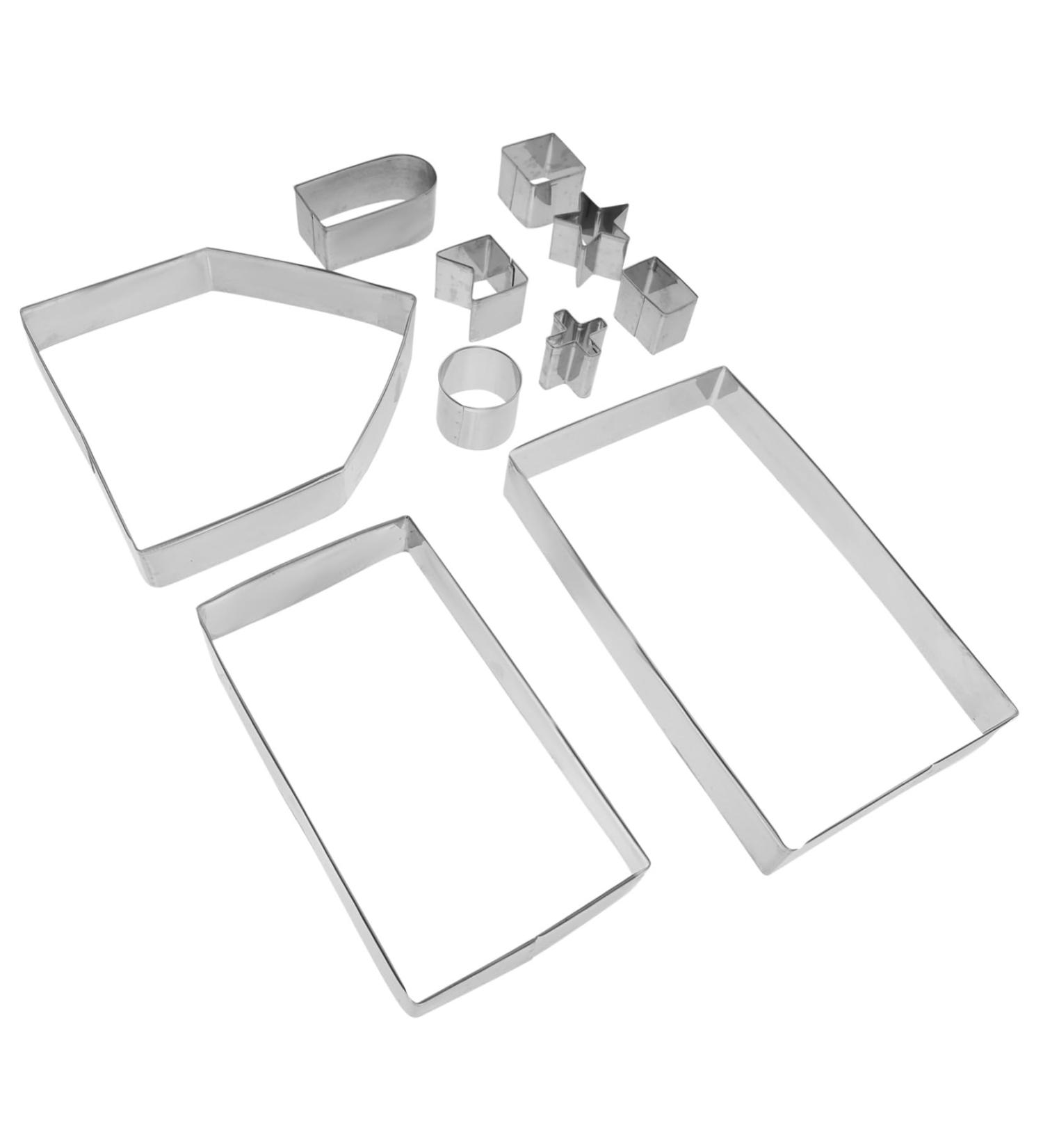 ABOOFAN 1 Set Christmas Baking Tools Mini Cake Molds Donut Mold Cutter Pressing Molds Biscuit Mold 3D Fudge - Buy Online on GoSupps.com