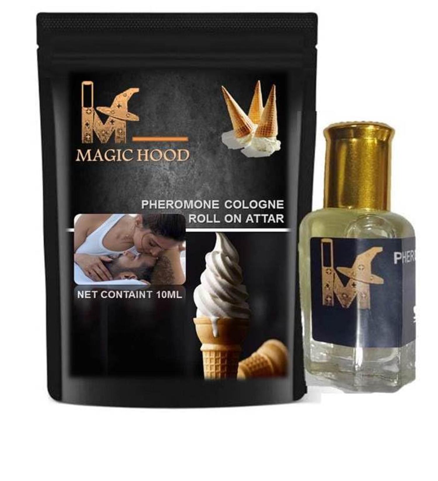 MagicHood Original Pheromone Cologne Perfume Attar - Unisex For Men and Women 10ml Vanilla Attar  - Buy Online on GoSupps.com