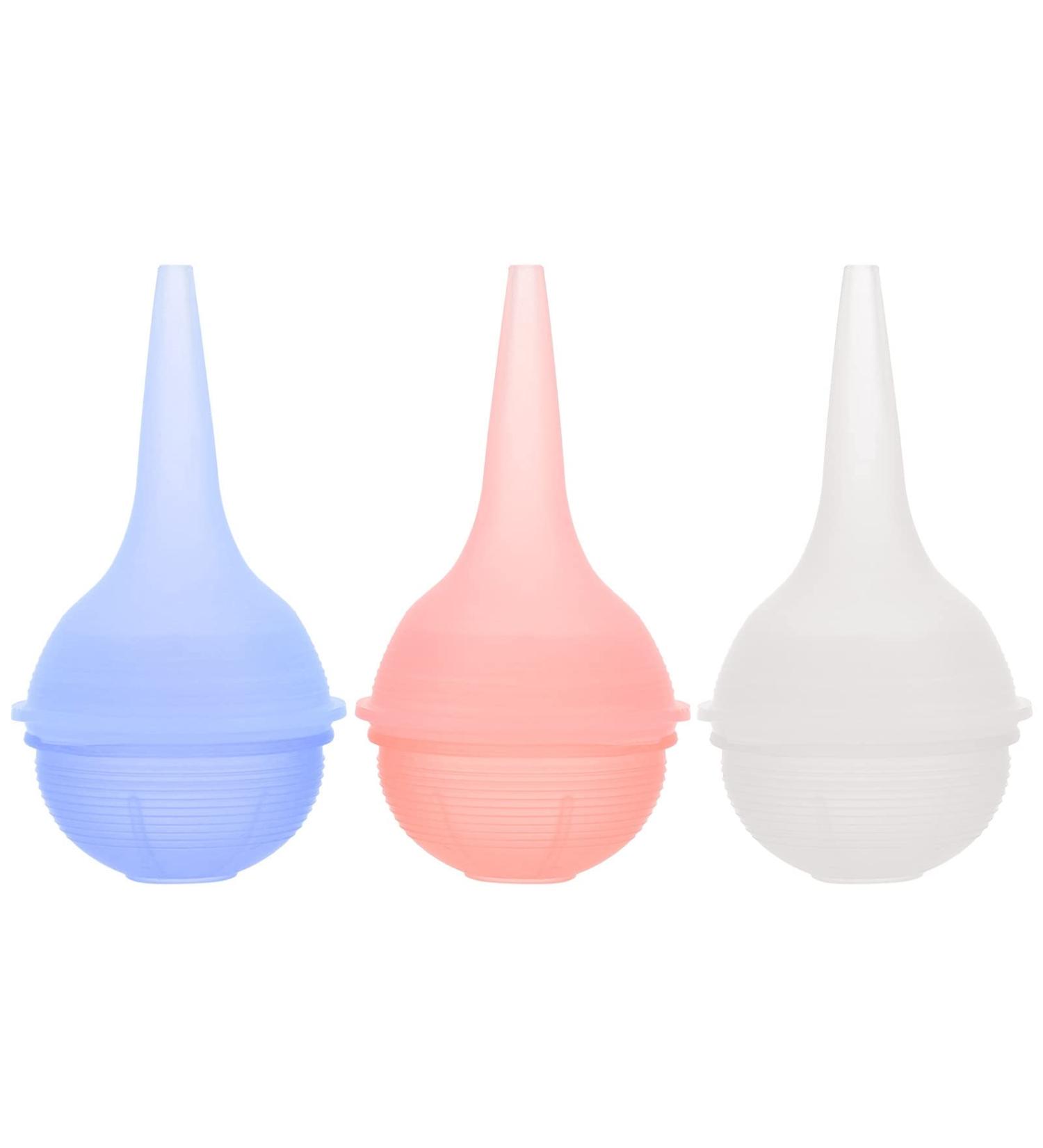 Fuyamp 3 Pcs Baby Nasal Aspirator Set - Nose Sucker & Cleaner for Newborns and Toddlers - Buy Online on GoSupps.com