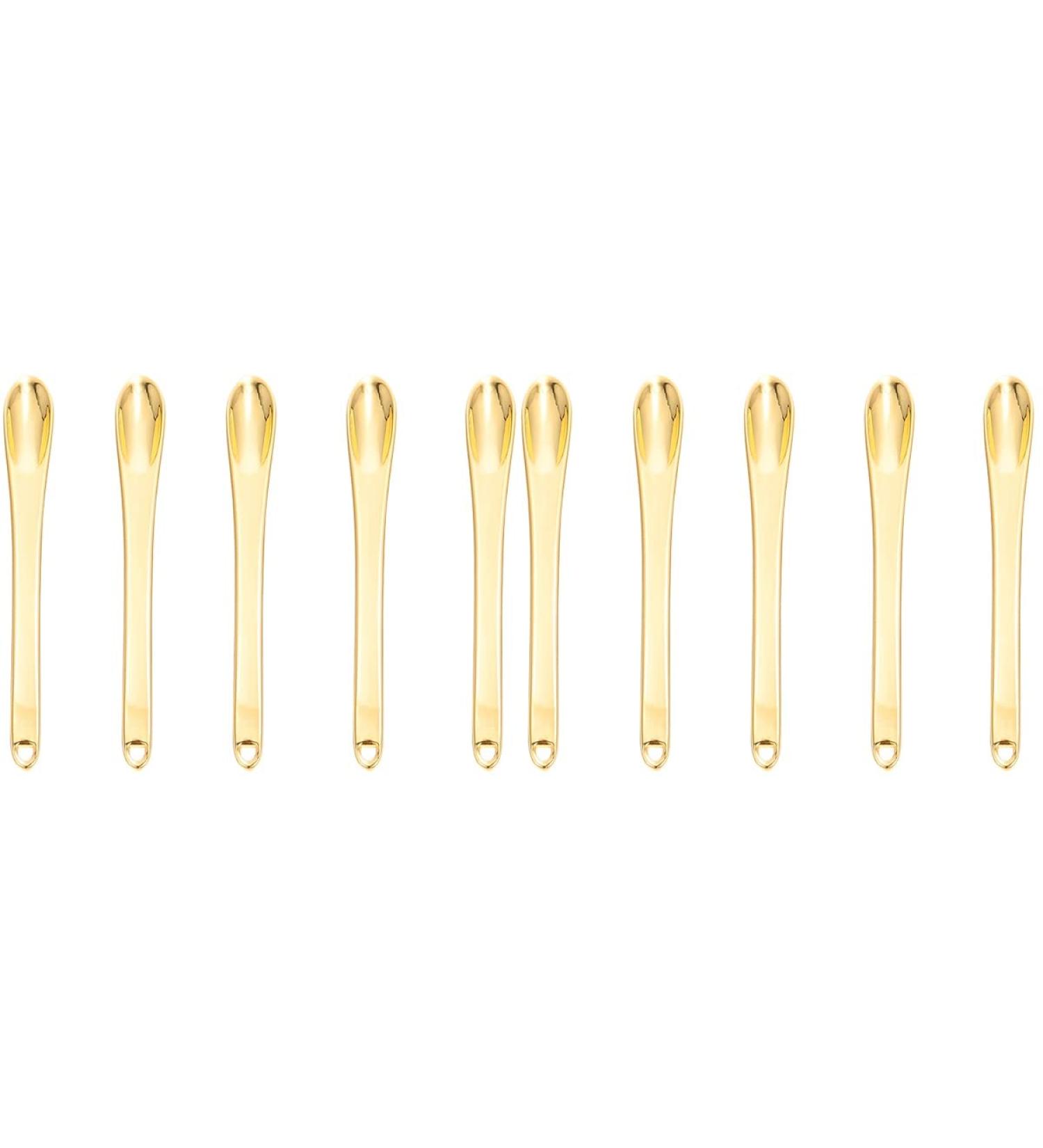 SOLUSTRE 10pcs Mini Makeup Scoops for Eye Cream and Facial Masks Compact Applicators for Skincare for Mixing and Testing Lotions and Creams Stylish and Practical Design - Buy Online on GoSupps.com