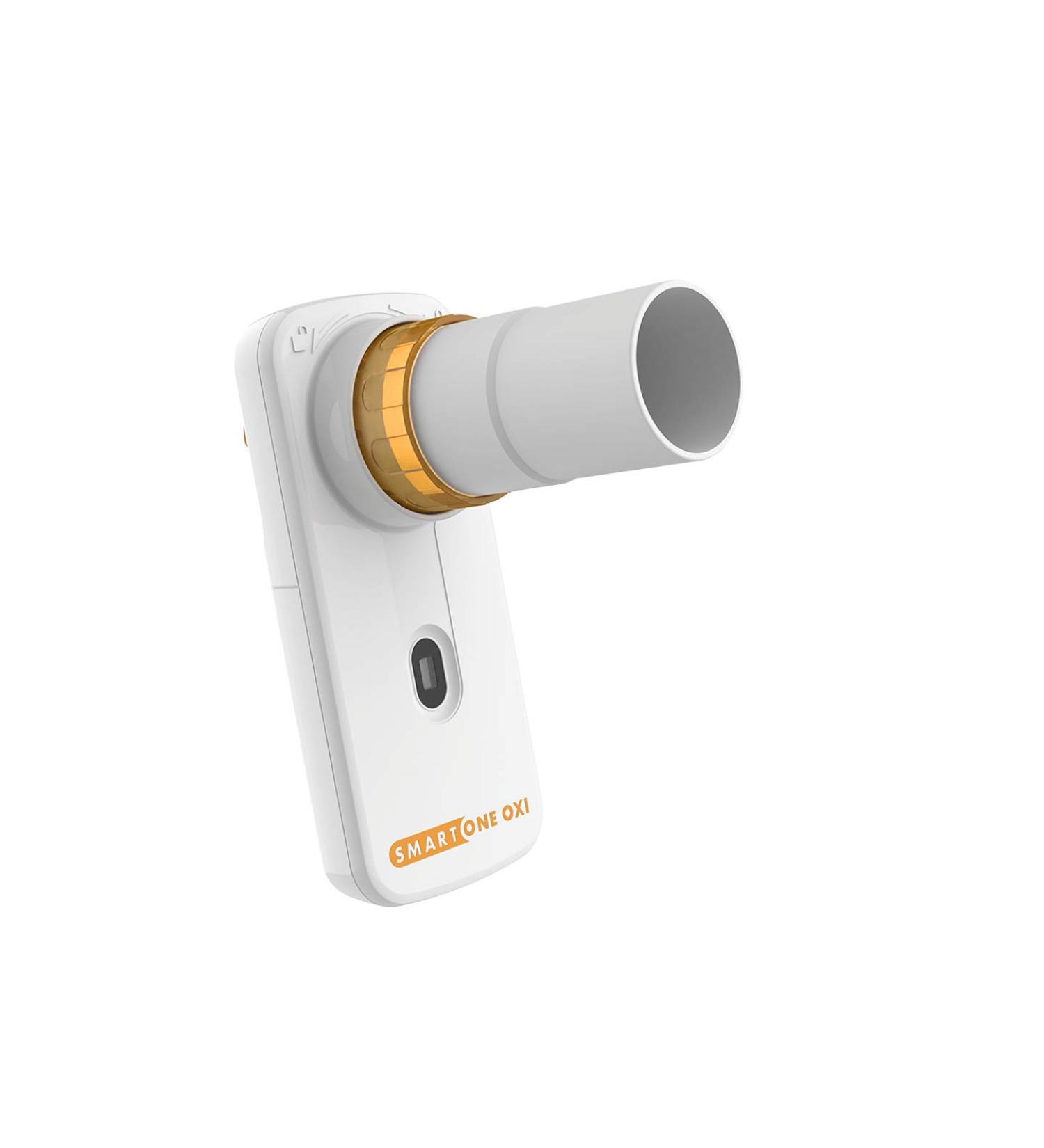 MIR SMART ONE OXI - Advanced Oximeter & Spirometer for Home Use | SpO2 BPM Peak Flow & FEV1 Monitoring - Buy Online on GoSupps.com
