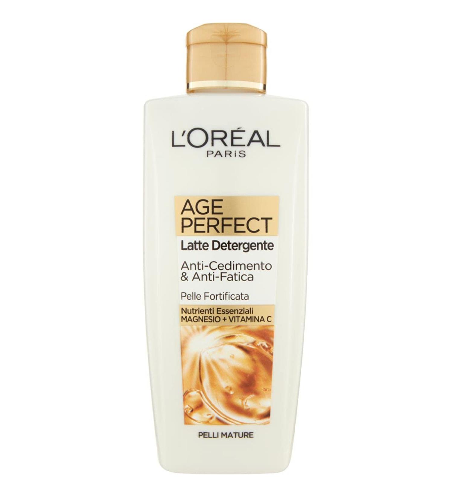 L'Or al Paris Age Perfect Golden Age Cleansing Milk suitable for rough skin 200 ml