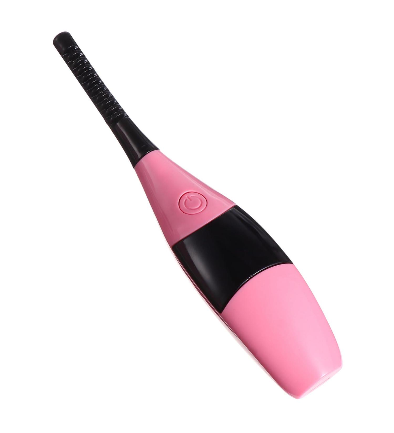MERRYHAPY Rechargeable Eyelash Curler & Brush - Professional Beauty Tool for Stunning Lashes | USB Mini Eyelash Curling Clips - Buy Online on GoSupps.com