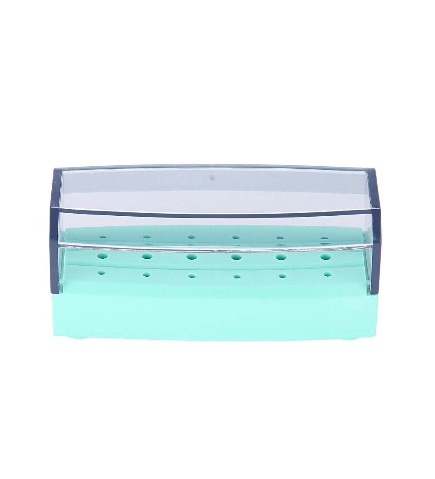 Autoclavable Sterilization Box for Dental Tools - 18 Holes Disinfection Box for Oral Care (Green) - Buy Online on GoSupps.com