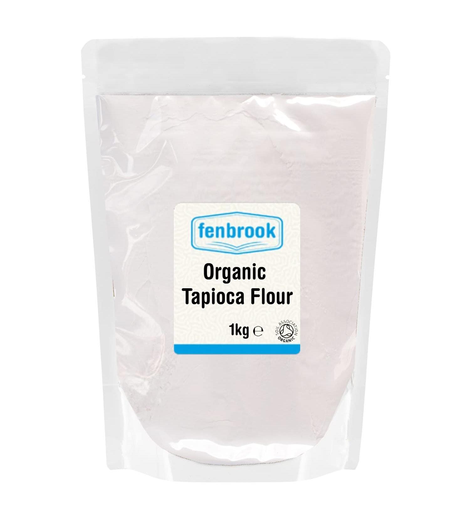 Organic Tapioca Flour 1kg | Certified Organic by Fenbrook Organic - Buy Online on GoSupps.com