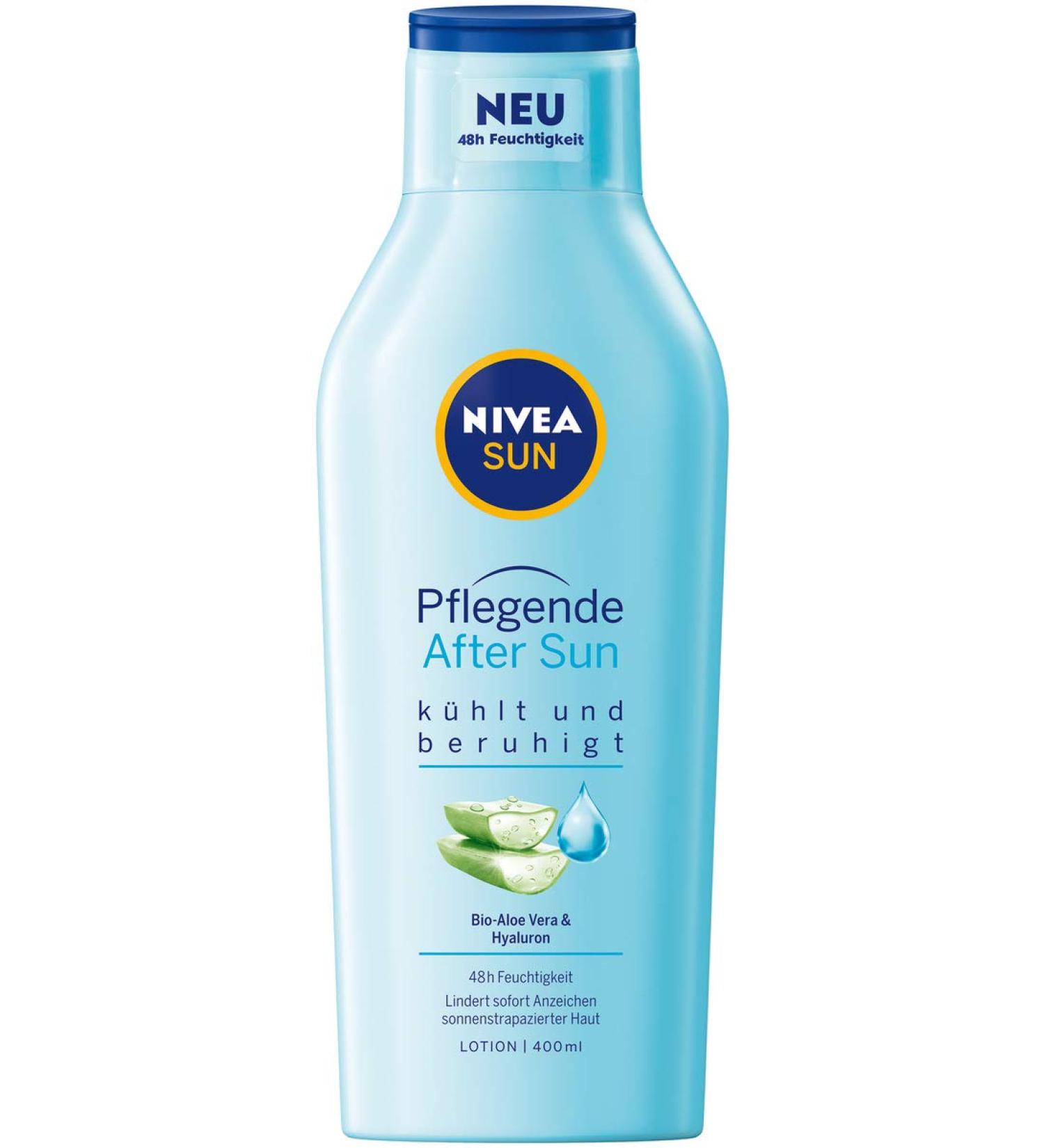 NIVEA Sun After Sun Nursing 400ml - Soothing Moisturizer for After Sun Care | Shop Internationally - Buy Online on GoSupps.com