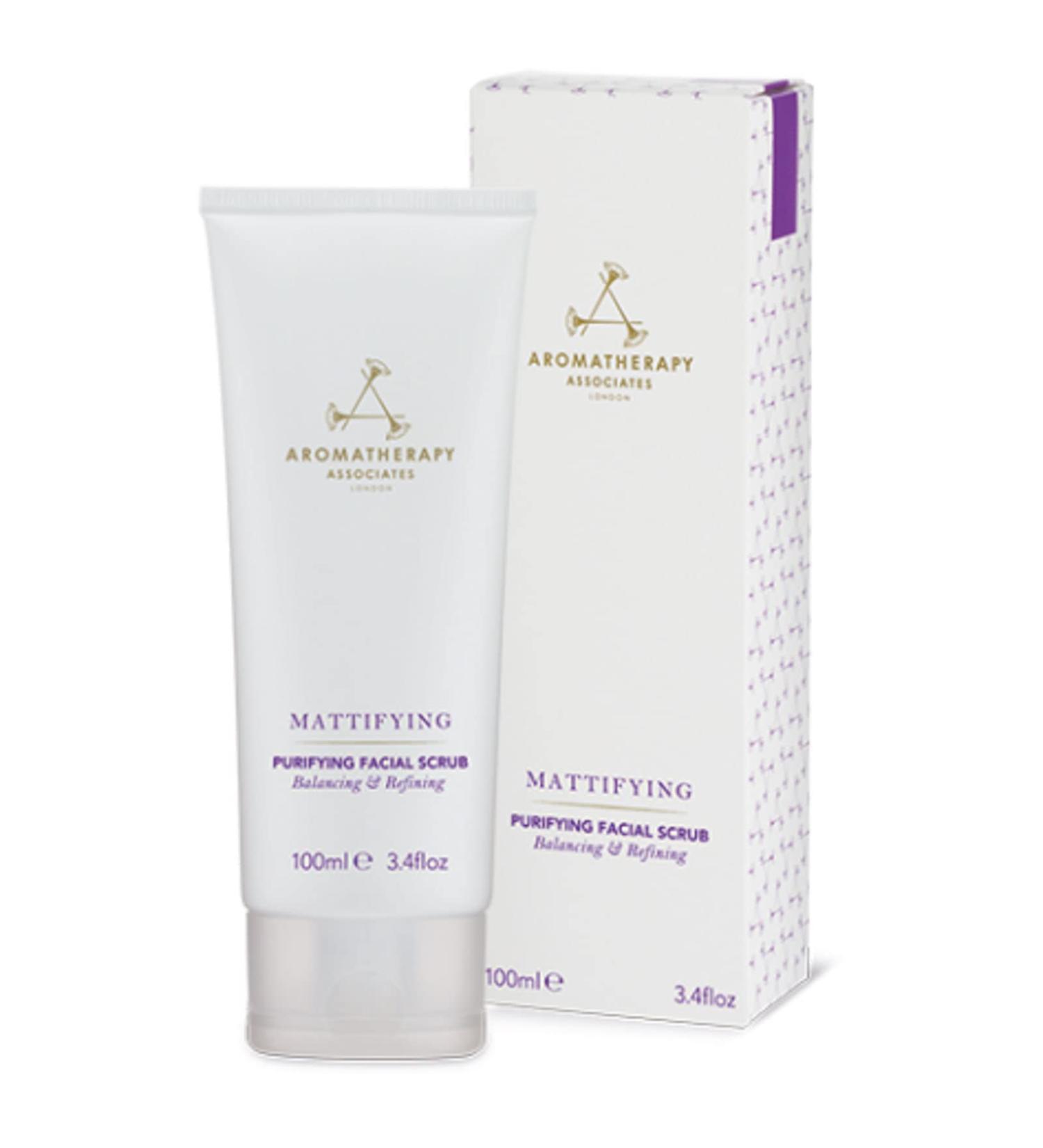 Face Care by Aromatherapy Associates Mattifying Purifying Facial Scrub 100ml - Buy Online on GoSupps.com