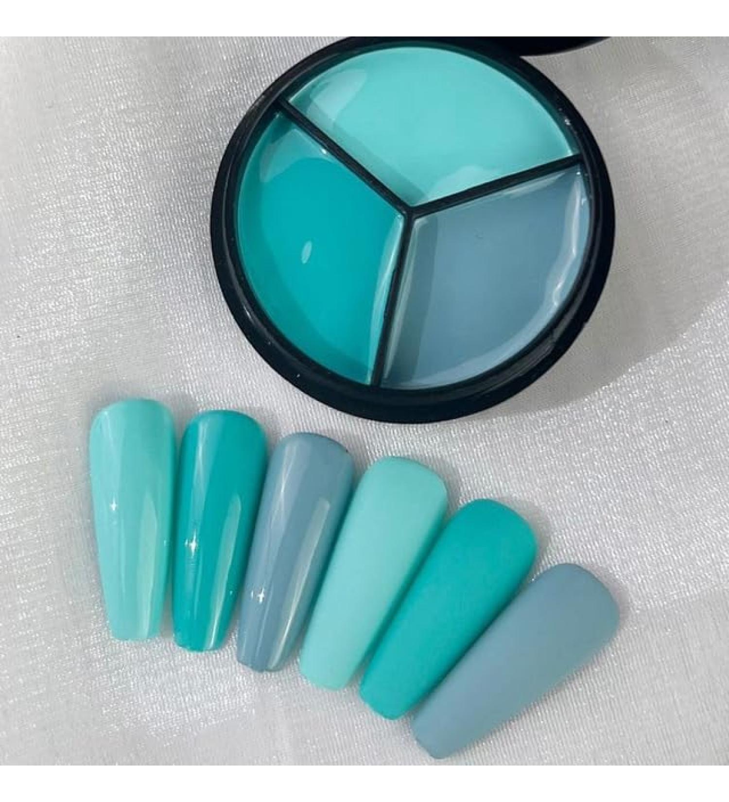 Summer Macaron Solid Cream Gel Nail Polish Palette for Nail Art Design Japanese No Flowing Soak Off UV LED Mud Gel Varnish - (Color: 5gx3Colors-Set21) - Buy Online on GoSupps.com