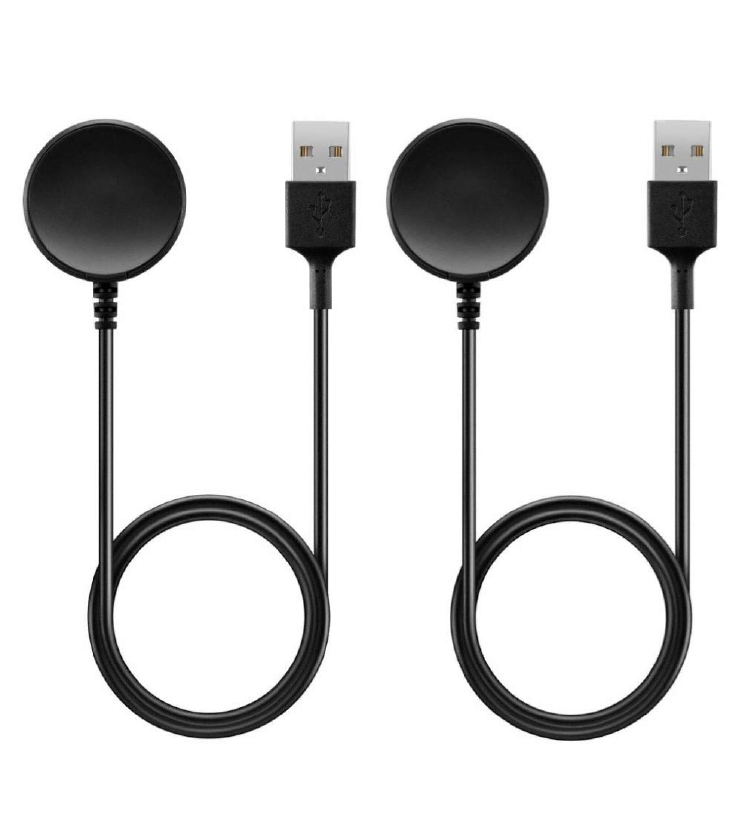 Galaxy Watch 5/4/3 Charger EMallee USB A Charging Dock for Samsung Galaxy Watch5 Pro Watch4 Classic Watch3 Active Active2 Accessories 2 Pack - Buy Online on GoSupps.com