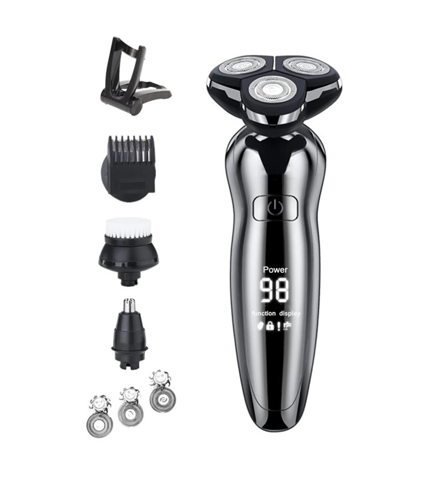 Buy Waterproof Electric Razor for Men - Rechargeable Shaver & Hair Clipper 8508-f | Professional Quality for Perfect Grooming - Buy Online on GoSupps.com
