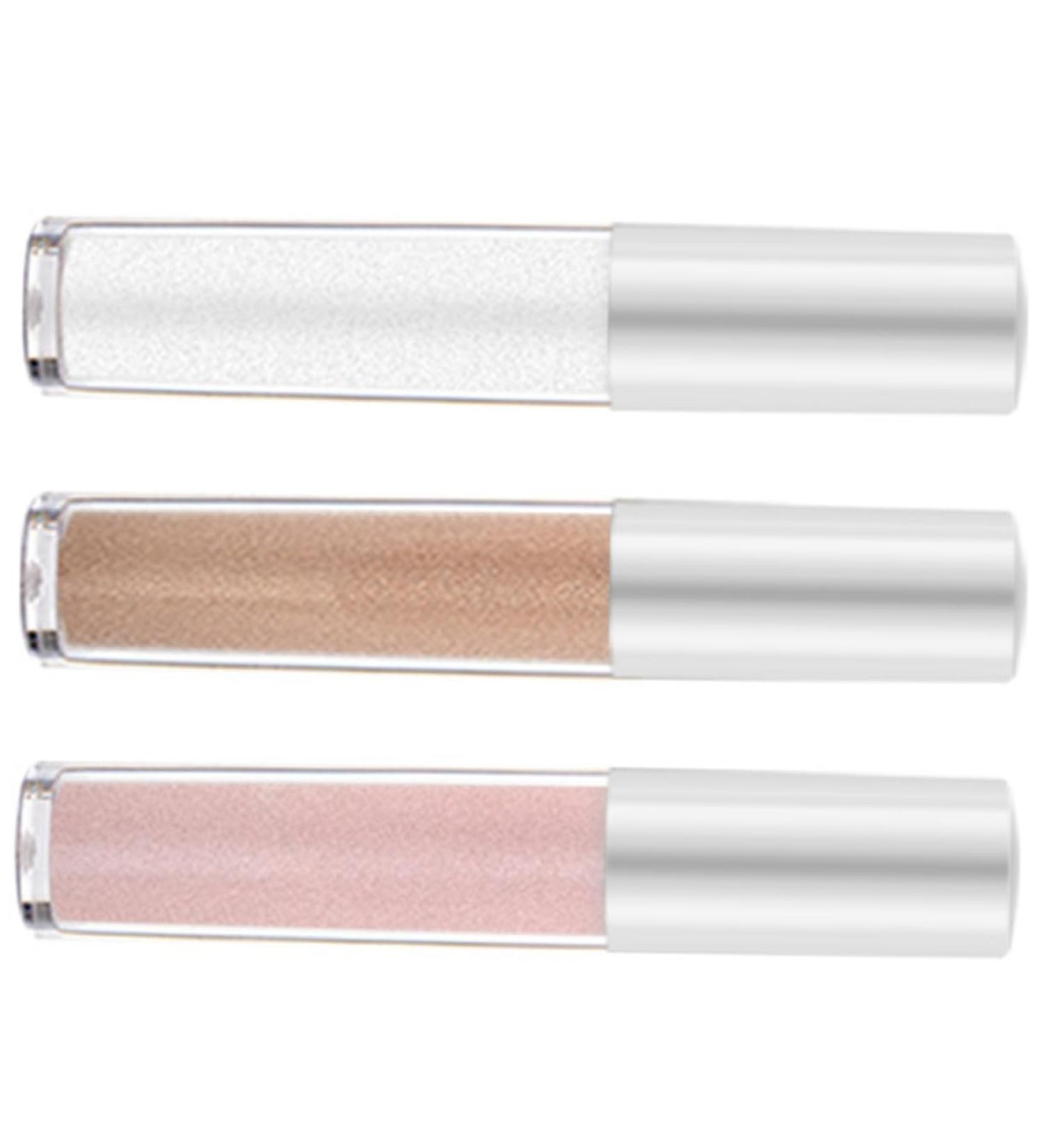 Outanaya 3pcs Polarized Monochrome Eyeshadow Makeup Supplies Liquid Glitter Eyeshadow Asian Makeup Plastic - Buy Online on GoSupps.com