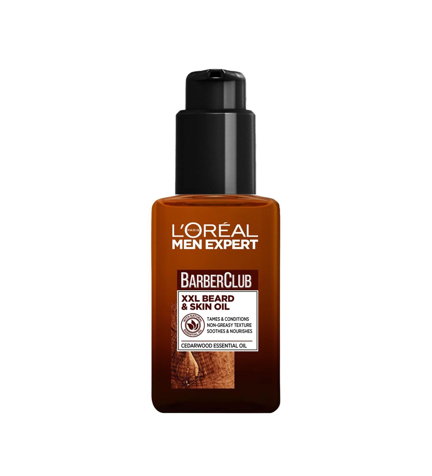 L'Oreal Paris Men Expert Beard Oil Barberclub with Cedarwood Oil - 50ml - Buy Online on GoSupps.com