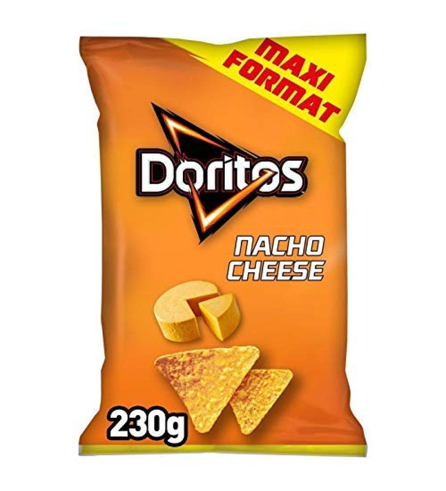 DORITOS - Nacho Cheese 230G - Pack of 2 - best offer - Buy Online on GoSupps.com