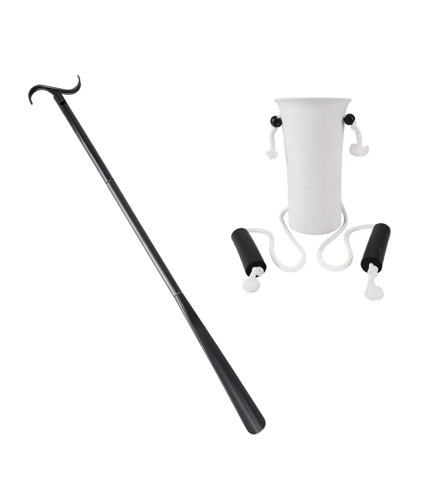 Towing Aid for Socks & Stockings | Easy Sock Helper for Seniors & Post-Hip Surgery | Essential Disability Aids - Buy Online on GoSupps.com