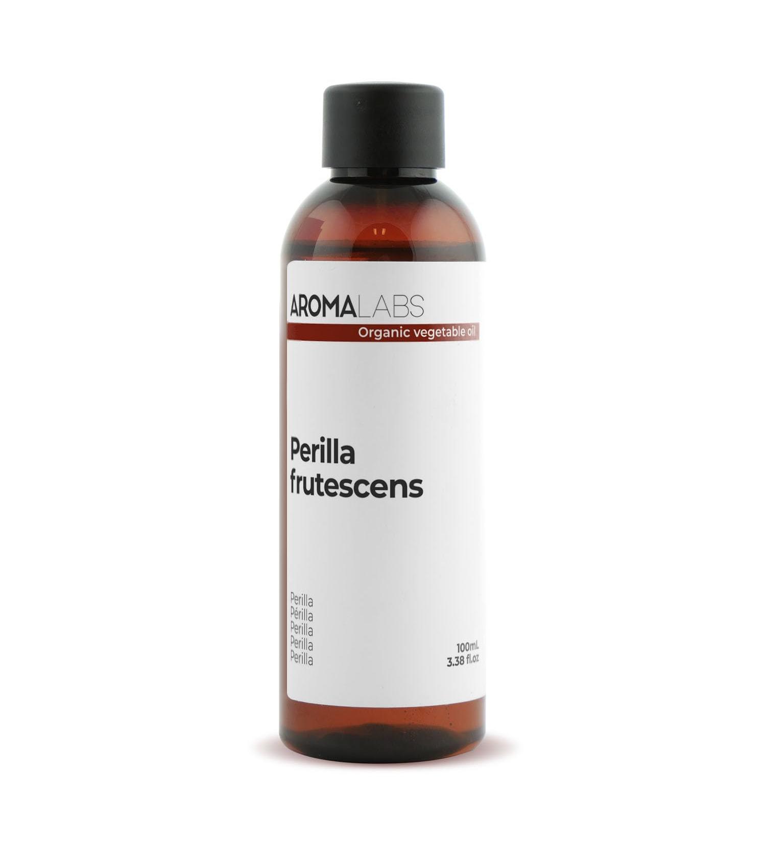 Aroma Labs - Perilla vegetable oil - 100 ml - 100% pure and natural - certified organic - cold pressed - French brand - Buy Online on GoSupps.com
