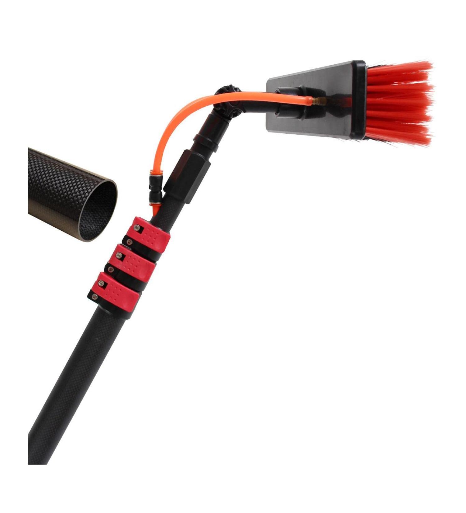 Outdoor Window Cleaning Poles Panel Cleaning 3.6-7.2M Water Fed Telesbrush Aluminum Alloy Extendable Cleaner Conservatory Roof Cleaning Tools/30Cm Brush Head/3.6 M/11.8 Ft/ 5.4 M/17.7 Ft - Buy Online on GoSupps.com