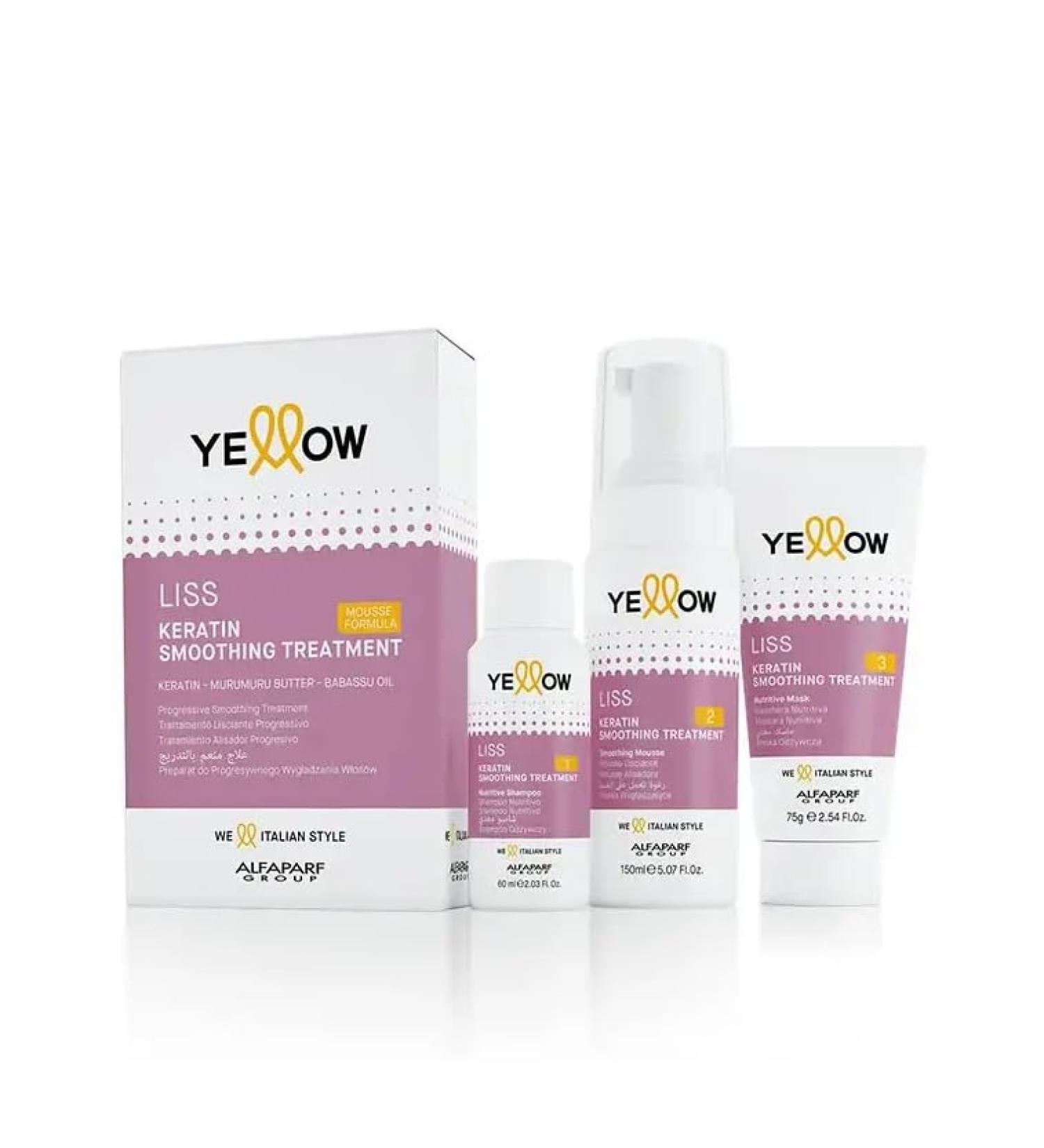 AlfaParf ALFAPARF Yellow Liss Keratin Smoothing Treatment 284ml