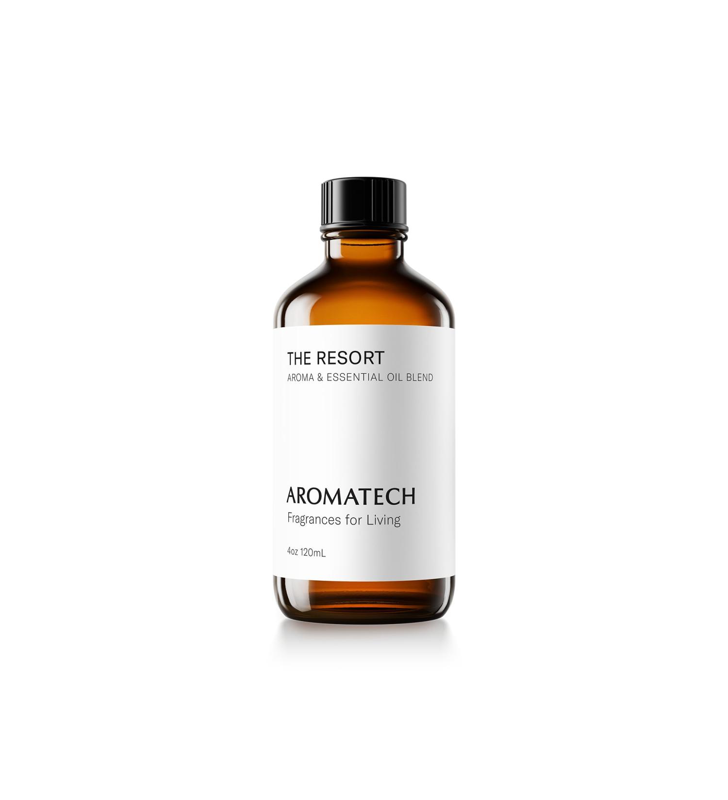 AromaTech The Resort Fragrance Essential Oils - for Aroma Oil Scent Diffusers (4 Fl Oz (Pack of 1) The Resort)
