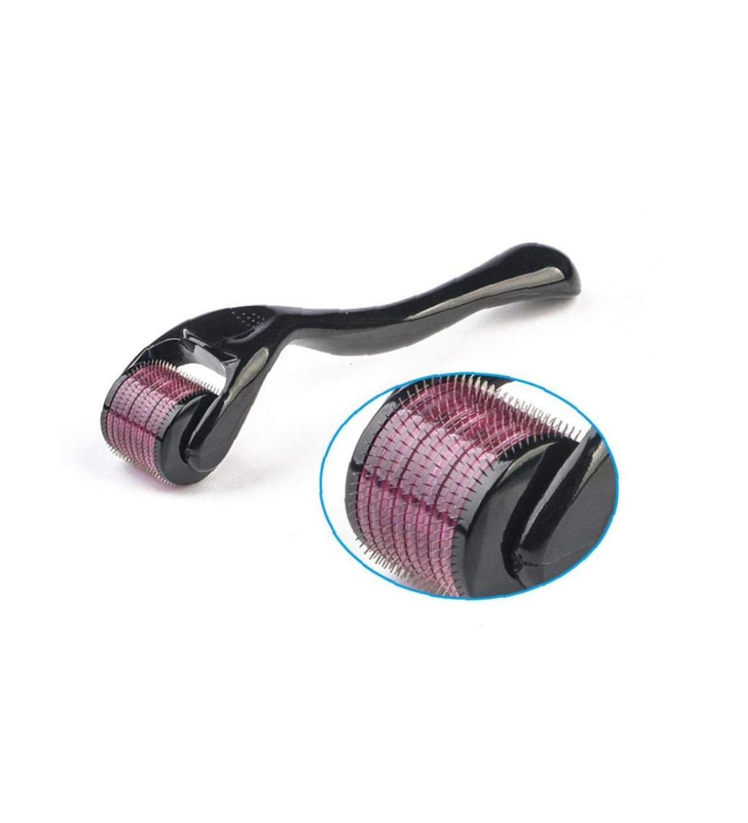 Micro Needle Roller Microneedle Derma Roller For Face Titanium Derma Roller Kit For Silky And Beautiful Skin For Young And Radiant Skin -3mm 1pc - Buy Online on GoSupps.com