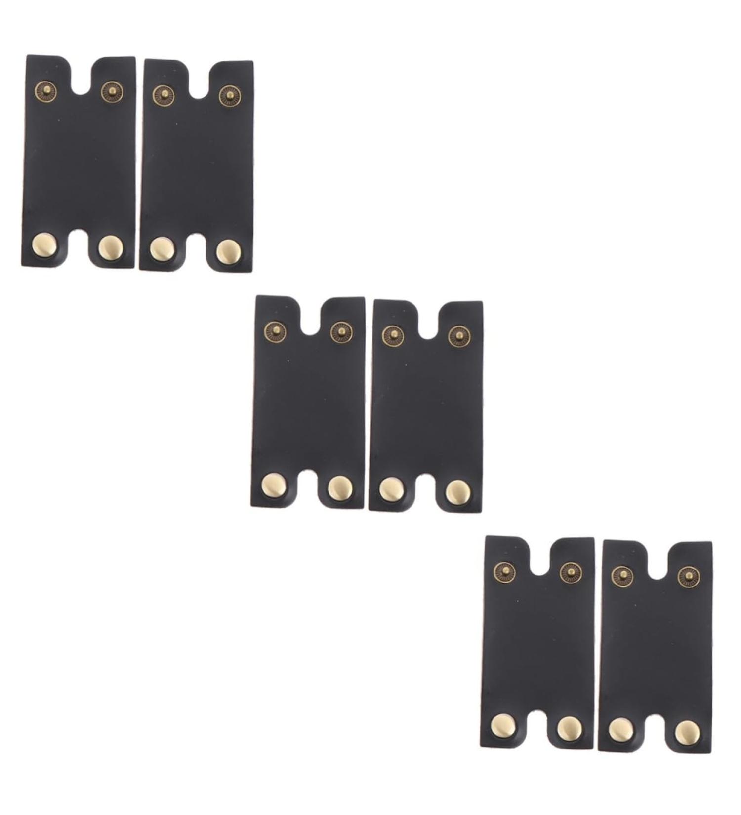 Angoily 6 pc Manual Razor Shell Set - Classic Leather Cover for Men's Shaving Razor | Vintage Iron Man Style - Buy Online on GoSupps.com