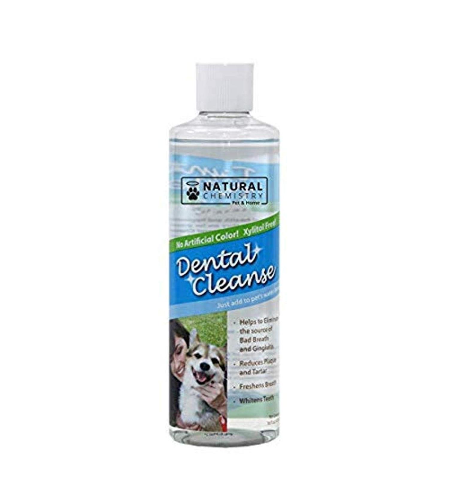Natural Chemistry Dental Cleanse Oral Hygiene Treatment for Dogs 16-Ounce - Buy Online on GoSupps.com