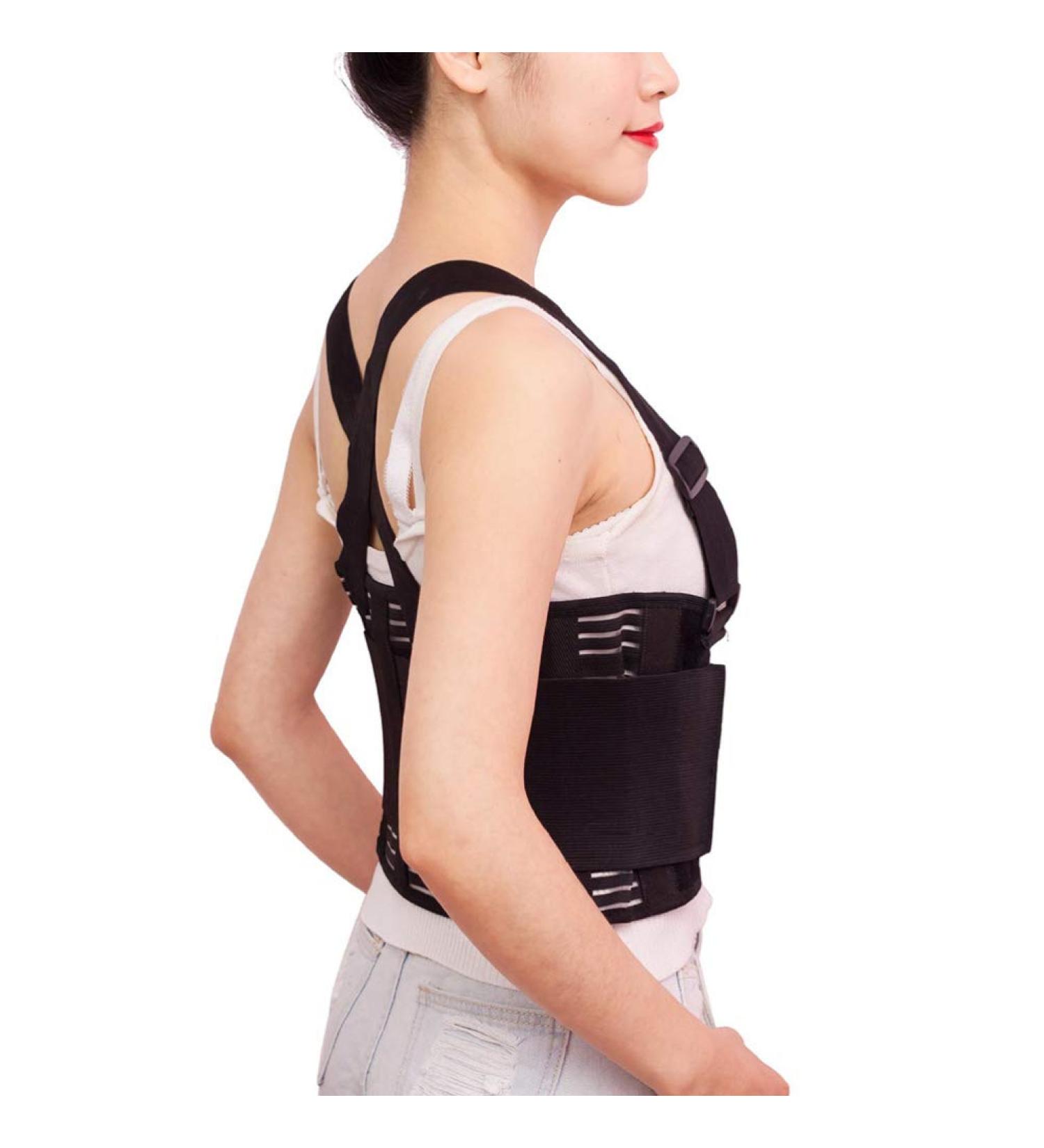 XL Rib Support Brace | Elastic Chest Wrap for Cracked/Fractured Ribs | Adjustable Breathable Binder Belt for Injury Protection - Buy Online on GoSupps.com