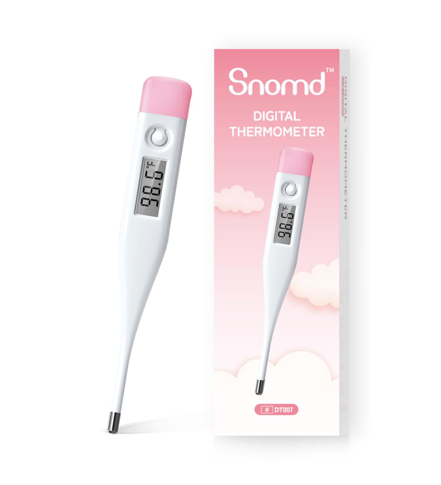 Buy Digital Oral Thermometer for Adults & Children - LCD Display Fever Alarm Fast Reading for Baby Rectal & Underarm Use | DT007 - Buy Online on GoSupps.com
