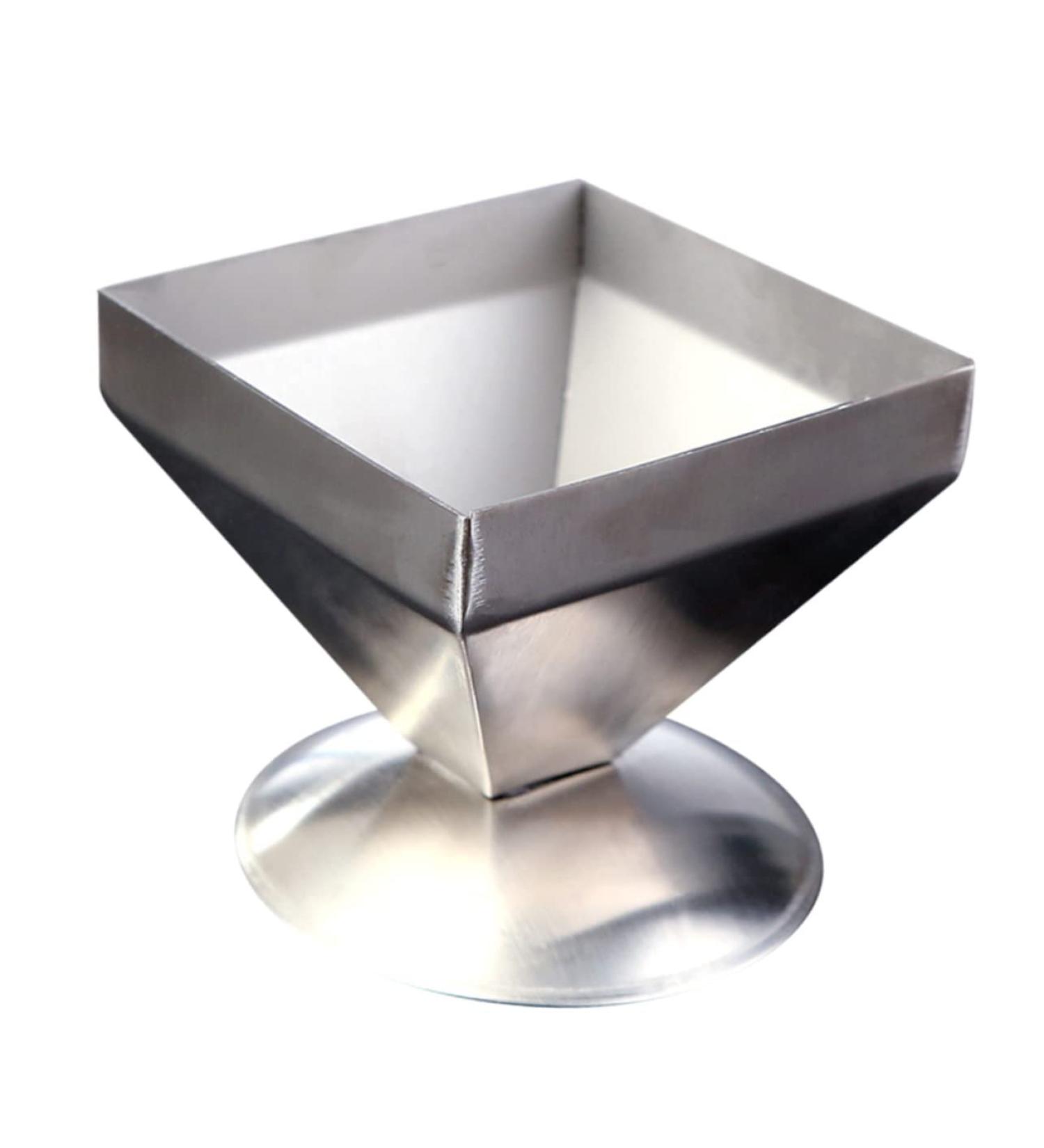 Alipis Meat Press 1pc Pagoda Meat Mold Flatware Dessert Kitchen Meat Plate Meat Dishes Shaping Tool Cake Mold Rice 15c 15x15CM Silver - Buy Online on GoSupps.com