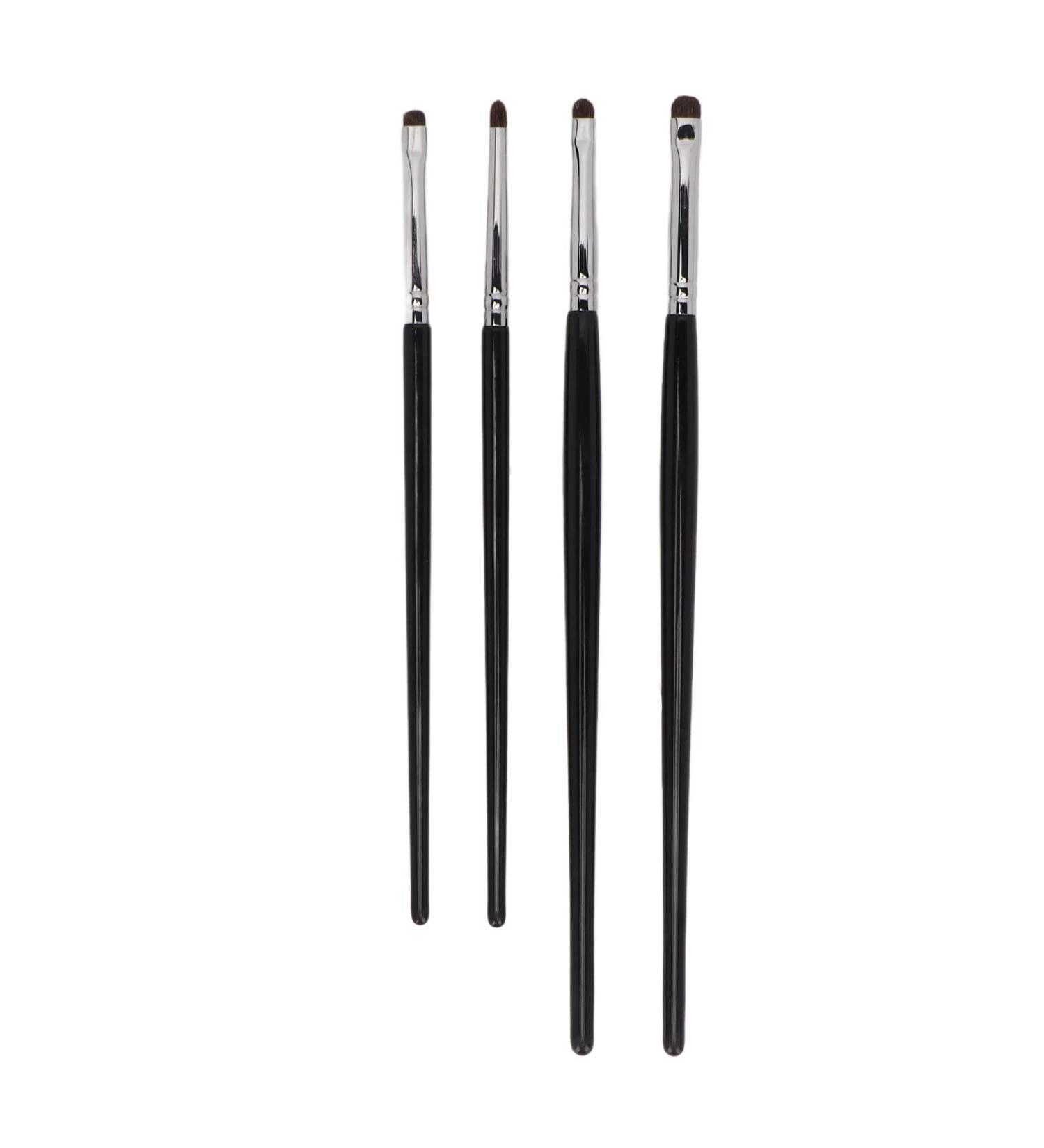 Eye Brushes Set Eyeshadow Makeup Set with Soft Synthetic Hairs & Real Wood Handle for Eyeshadow Eyebrow Eyeliner Blending - Buy Online on GoSupps.com