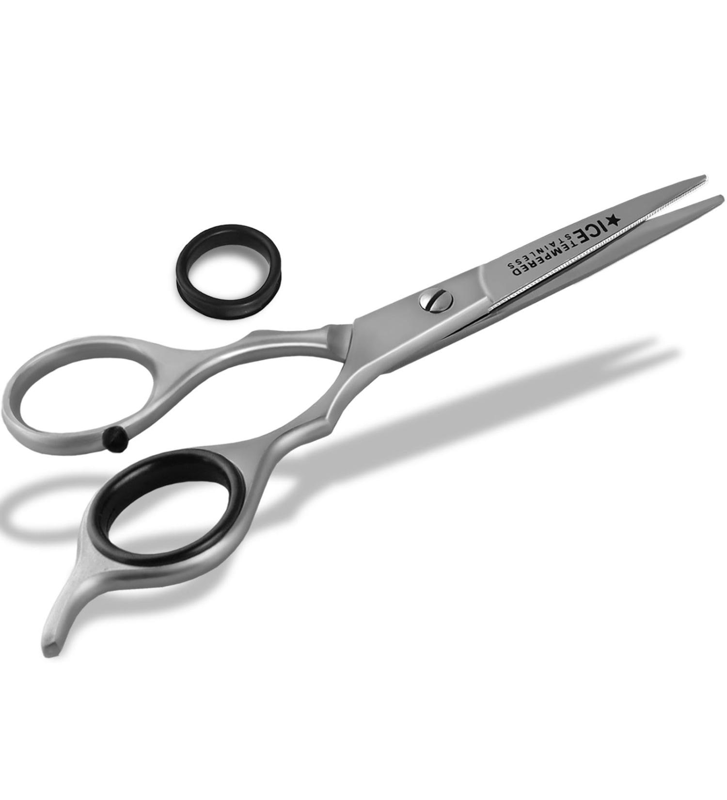 Professional Hair Cutting Scissors - 5.5 Stainless Steel Hairdressing Scissors | Rustproof & Sharp Edge for Perfect Haircuts - Buy Online on GoSupps.com