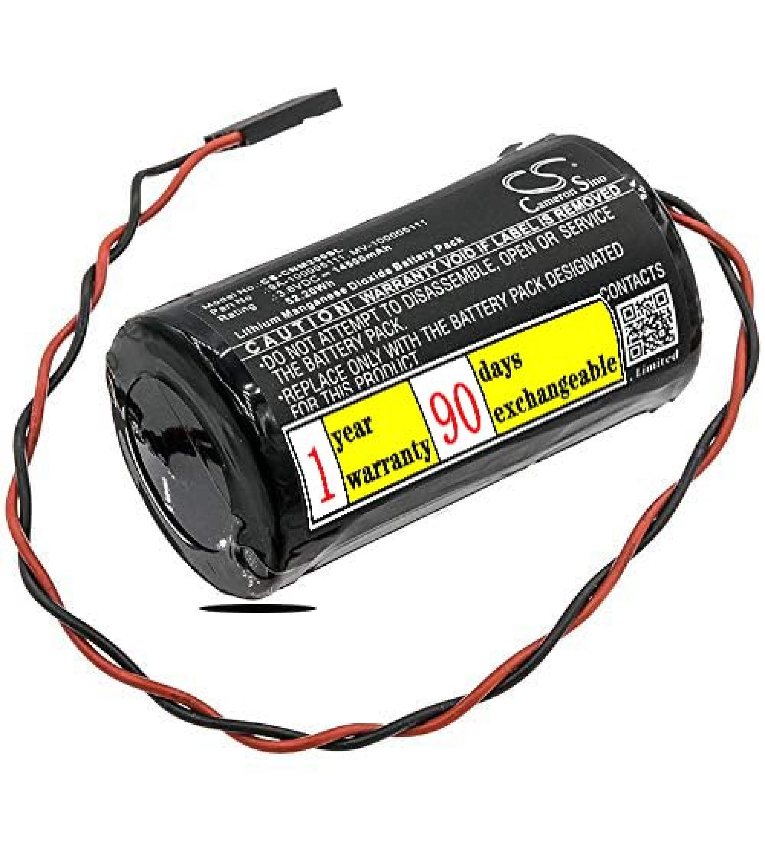 3.6V 9A Replacement Battery for Haliburton 700 Flow Meter - LS33600-CN1 MV-100005111 14500mAh - Buy Online on GoSupps.com
