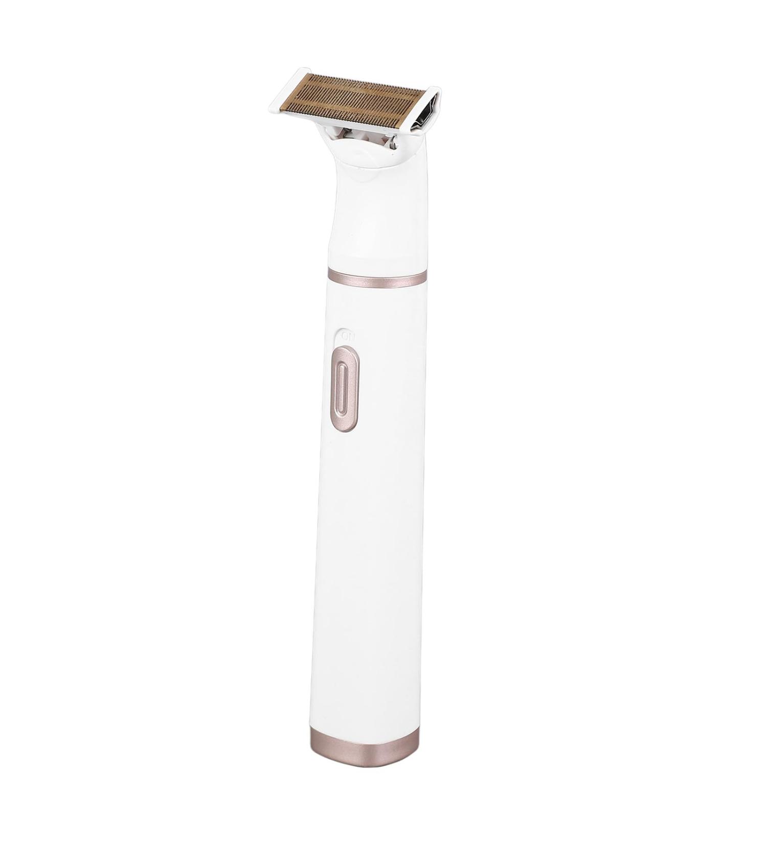 Electric Razor for Women - 5 in 1 Facial Hair Removal Shaver | Rechargeable Portable Face Eyebrow Nose & Ear Hair Remover - Buy Online on GoSupps.com