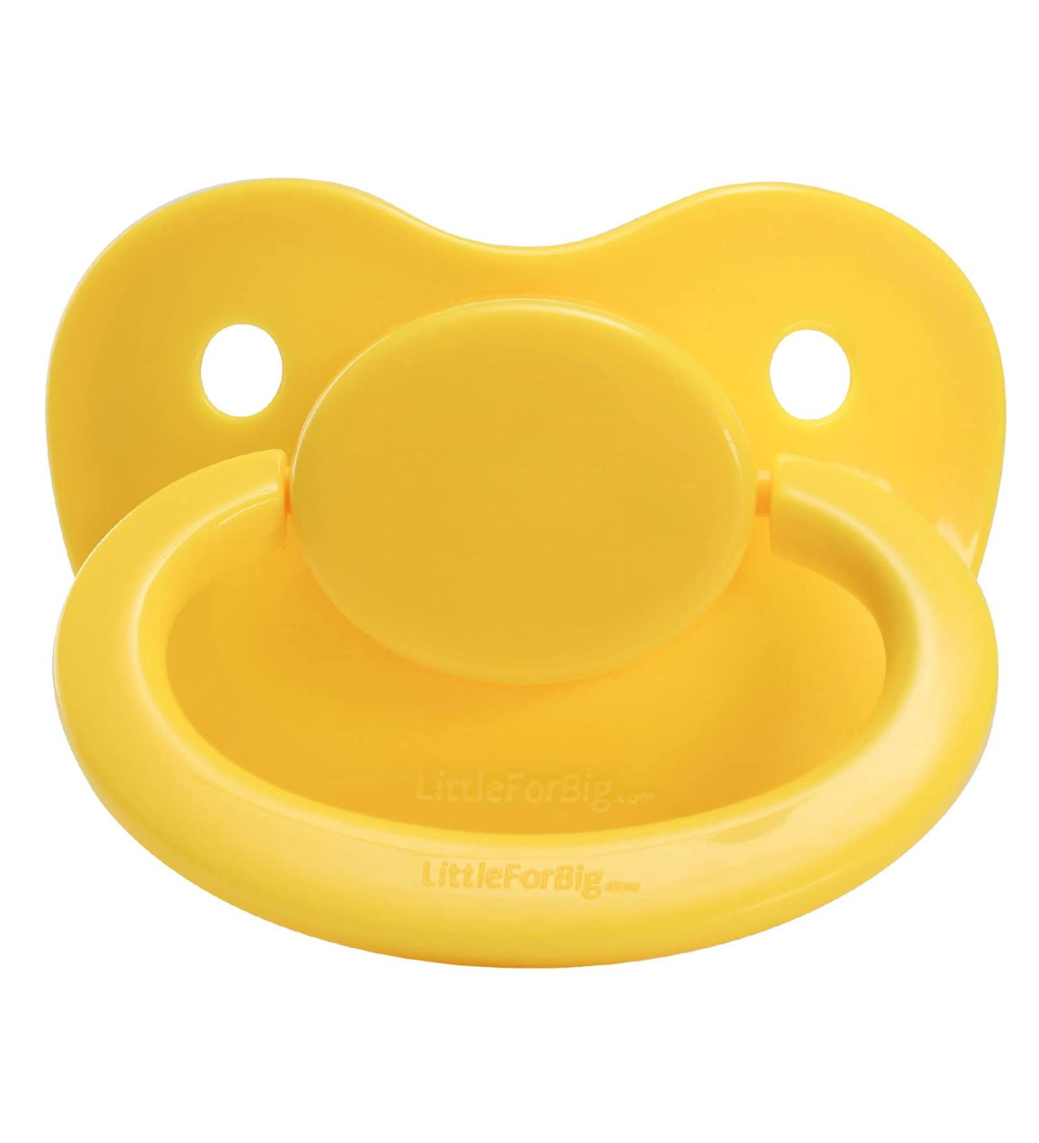LittleForBig Generation 1 Pacifier - Yellow | Premium International Shipping Available - Buy Online on GoSupps.com