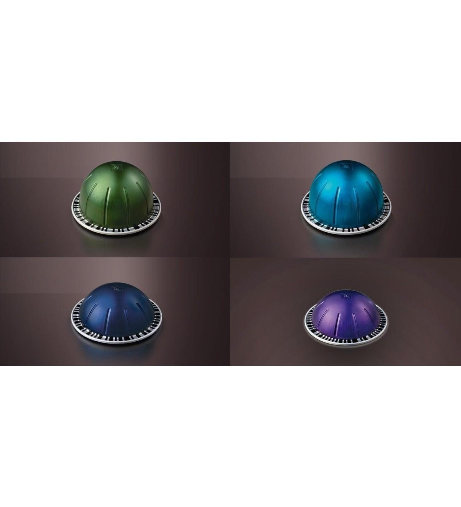Nespresso Vertouline Intense Assortment 40 Capsules - 1 Sleeve of Each: Stormio Odacio Diavolitto & Altissio - Buy Online on GoSupps.com