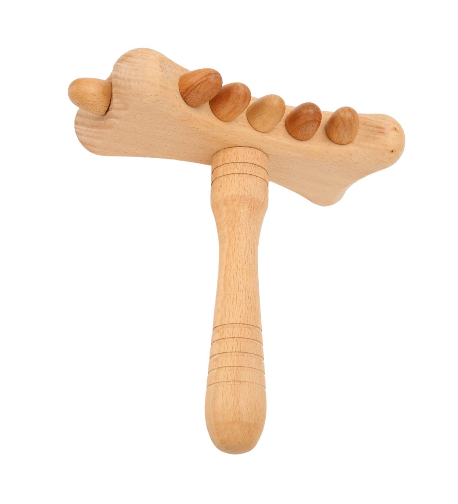 Verdant Touch Handheld Holz Therapy Tool | Gua Sha Anti-Cellulite & Lymphatic Drainage Massage | Effective Body Form Tool - Buy Online on GoSupps.com