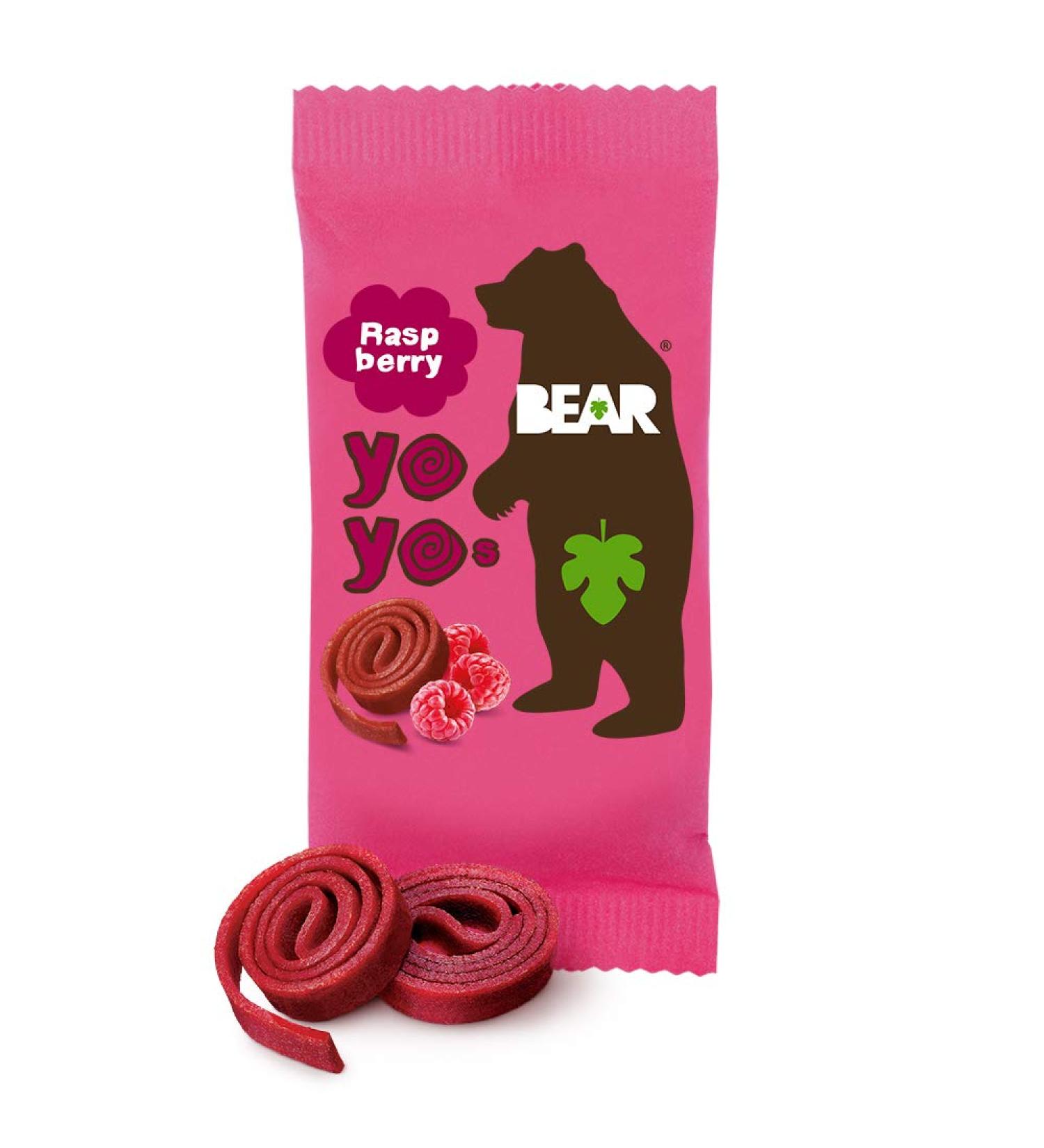  BEAR Bear Fruit Snack Bear Yoyo Raspberry 20g - Buy Online on GoSupps.com