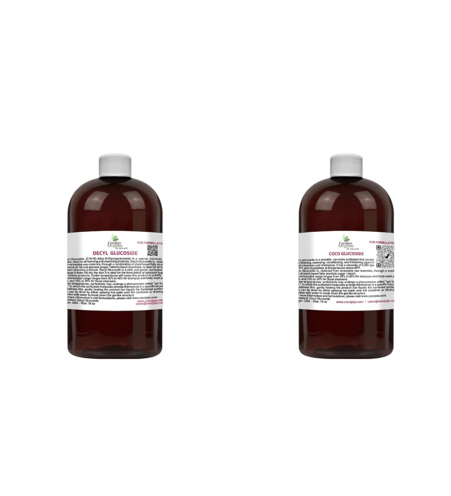 Dr Joe Lab Glucoside Natural Surfactant - 16 oz - Plant Derived + Coco Glucoside Surfactant 16 oz - Natural Foaming Cleanser - Buy Online on GoSupps.com