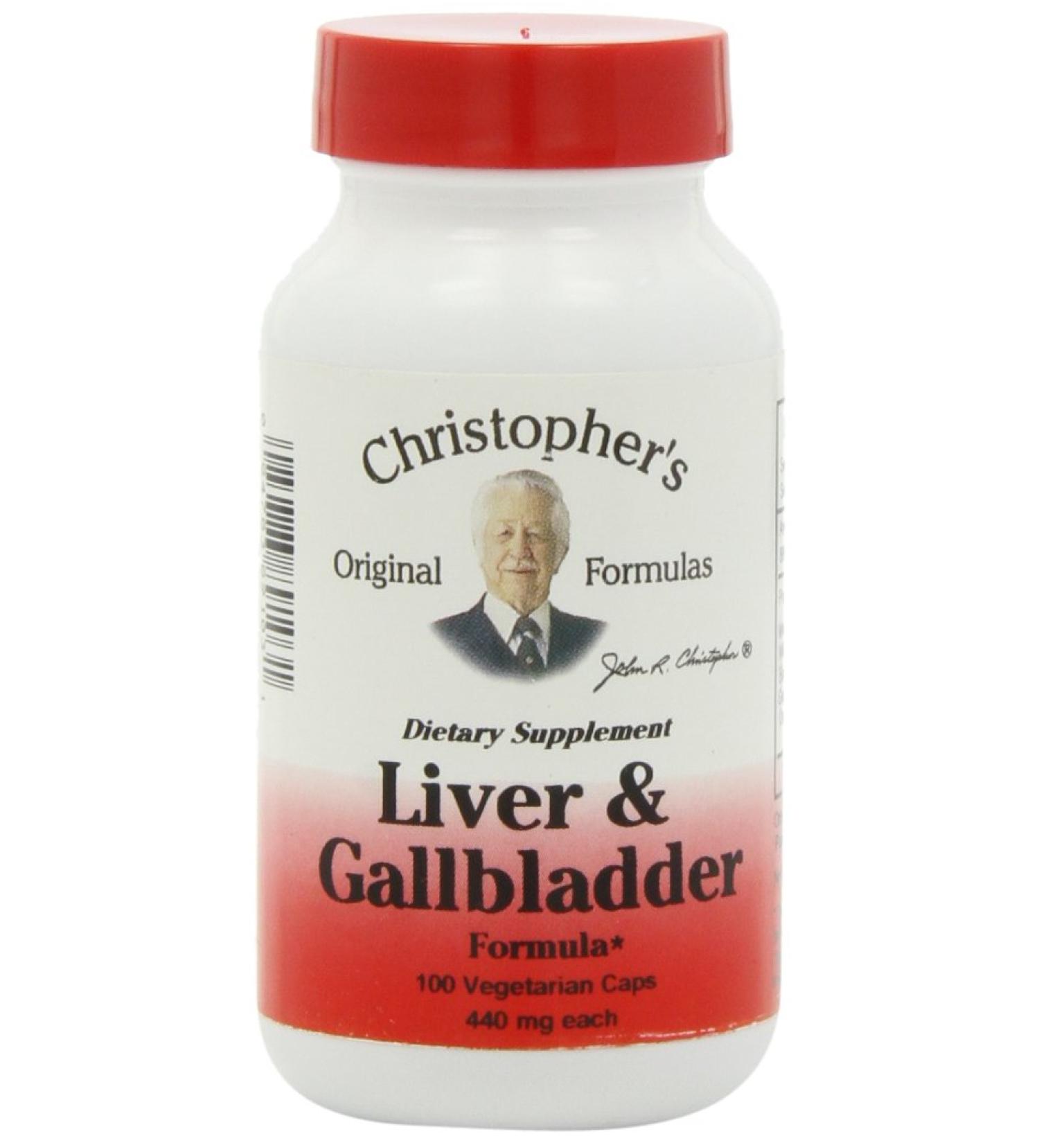 Dr. Christopher's Liver & Gall Bladder Formula Capsules - 100 Count - Buy Online on GoSupps.com