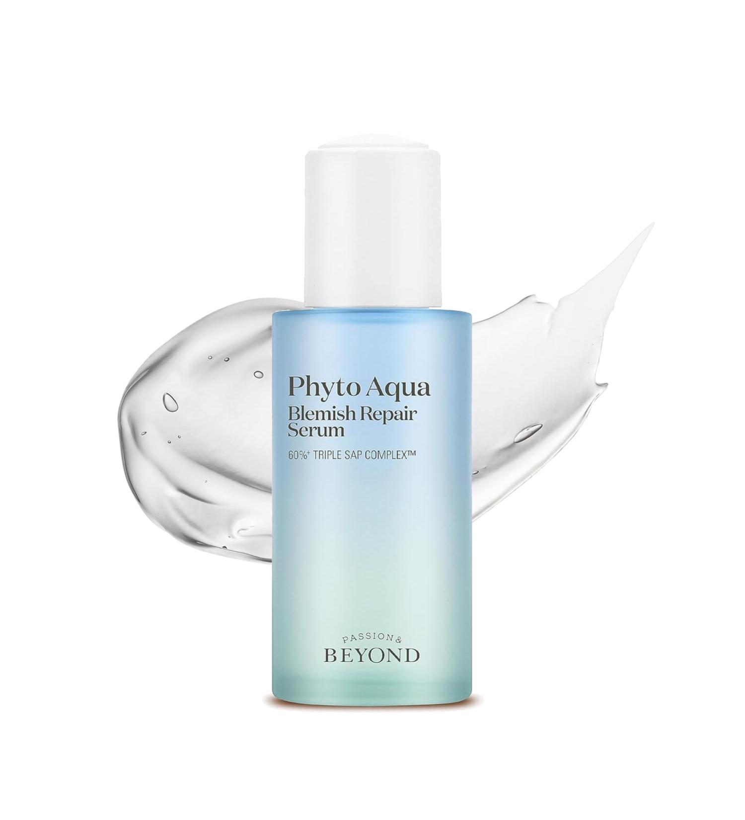 BEYOND Phyto Aqua Repair Face Serum - Vegan Korean Skincare for Clear & Hydrated Skin with Hyaluronic Acid & Niacinamide | 1.35 fl oz - Buy Online on GoSupps.com