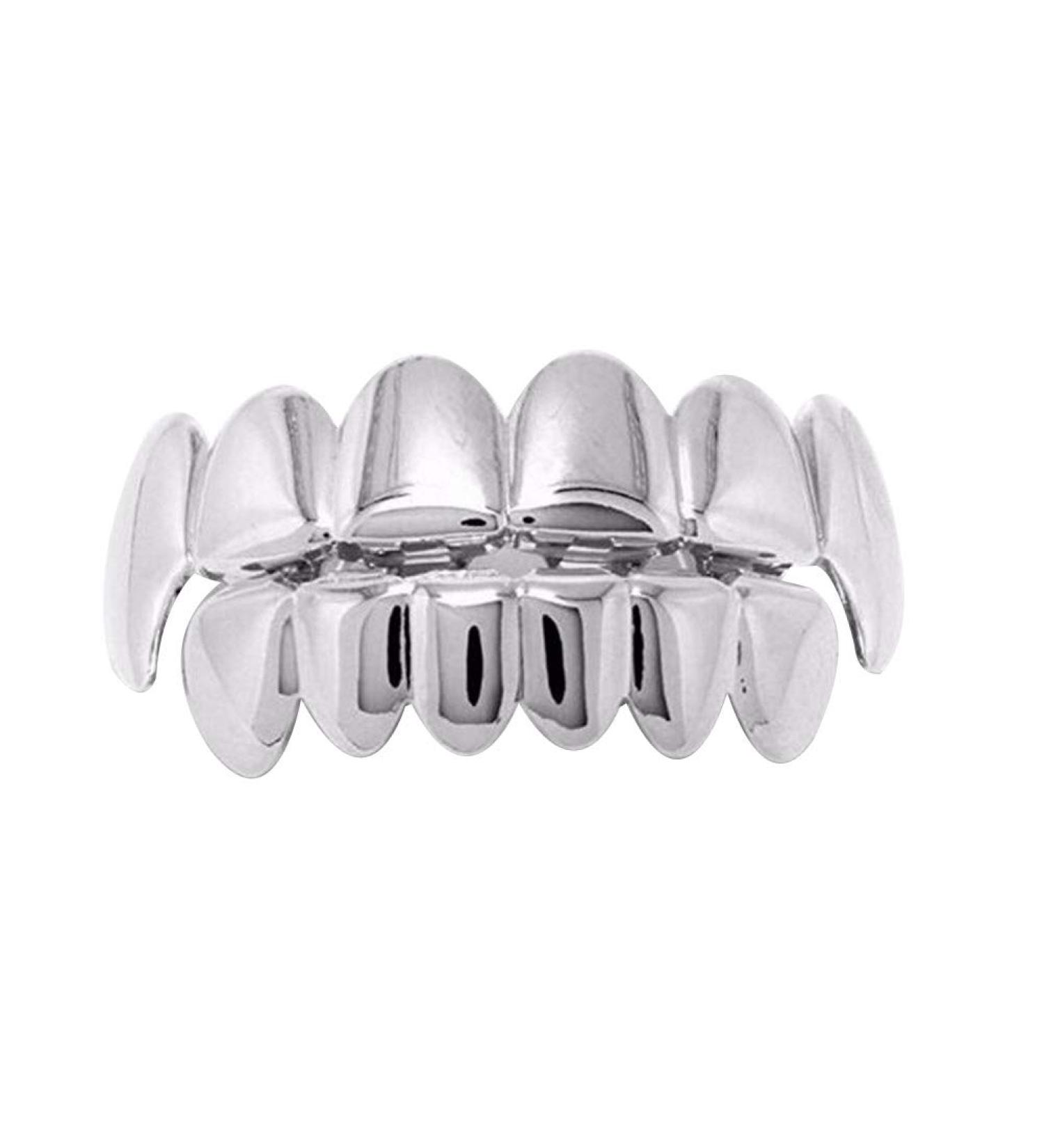 NUOBESTY Hip Hop Teeth Grills - Stylish Top & Bottom Mouth Jewelry for International Shipping - Buy Online on GoSupps.com