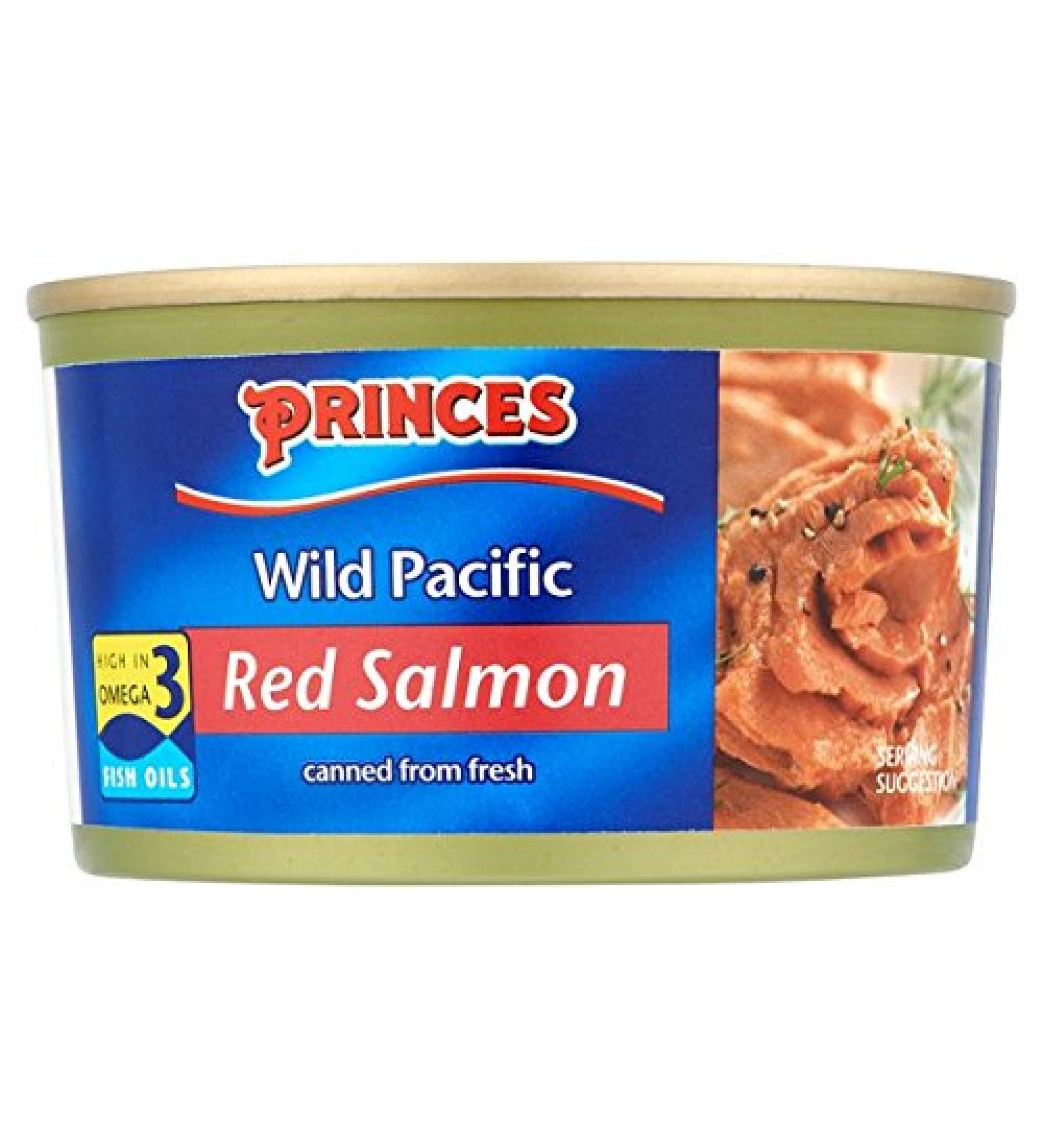 Princes Wild Pacific Red Salmon - 6x213g